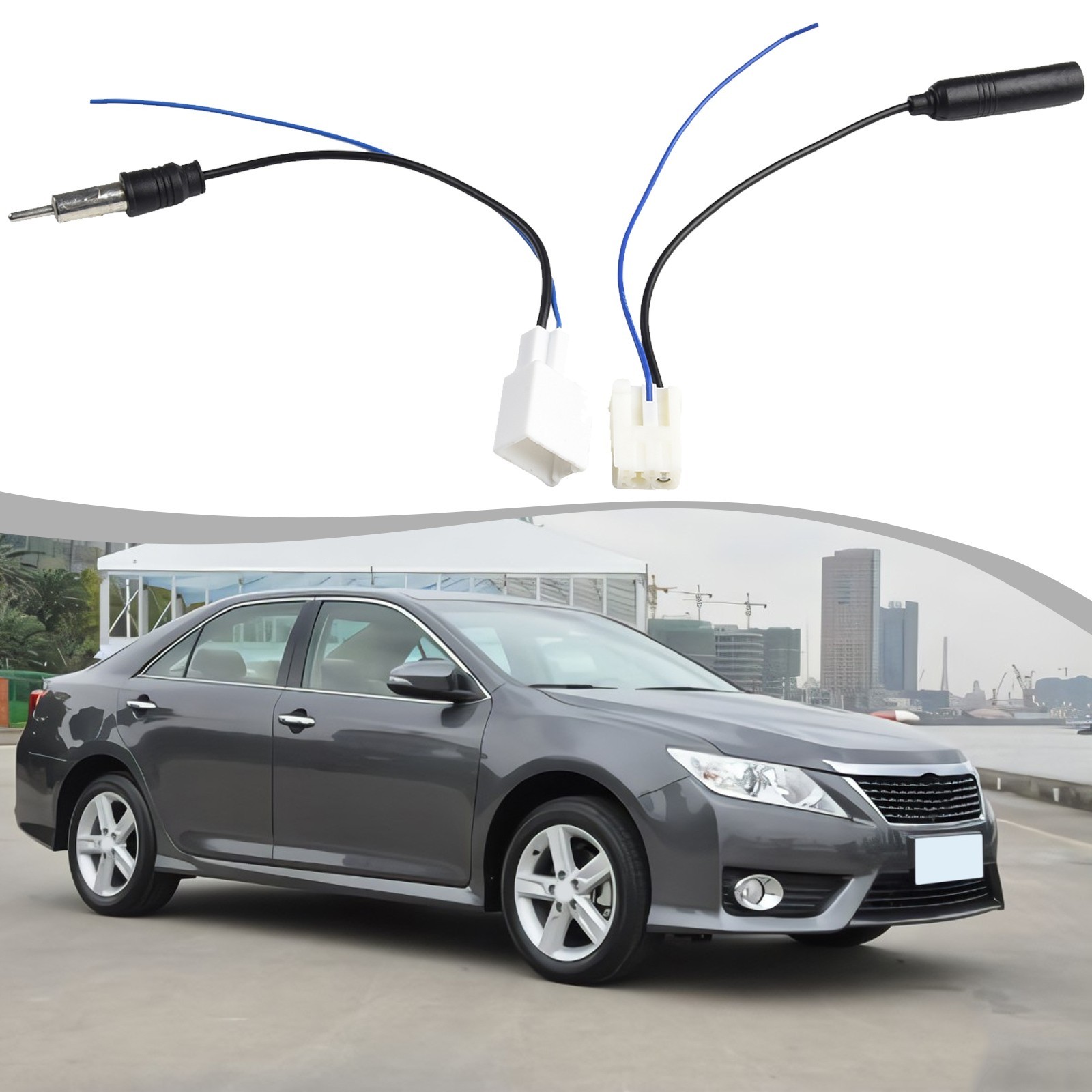 For Toyota Car CD Changer Cable Adaptor Easy Installation