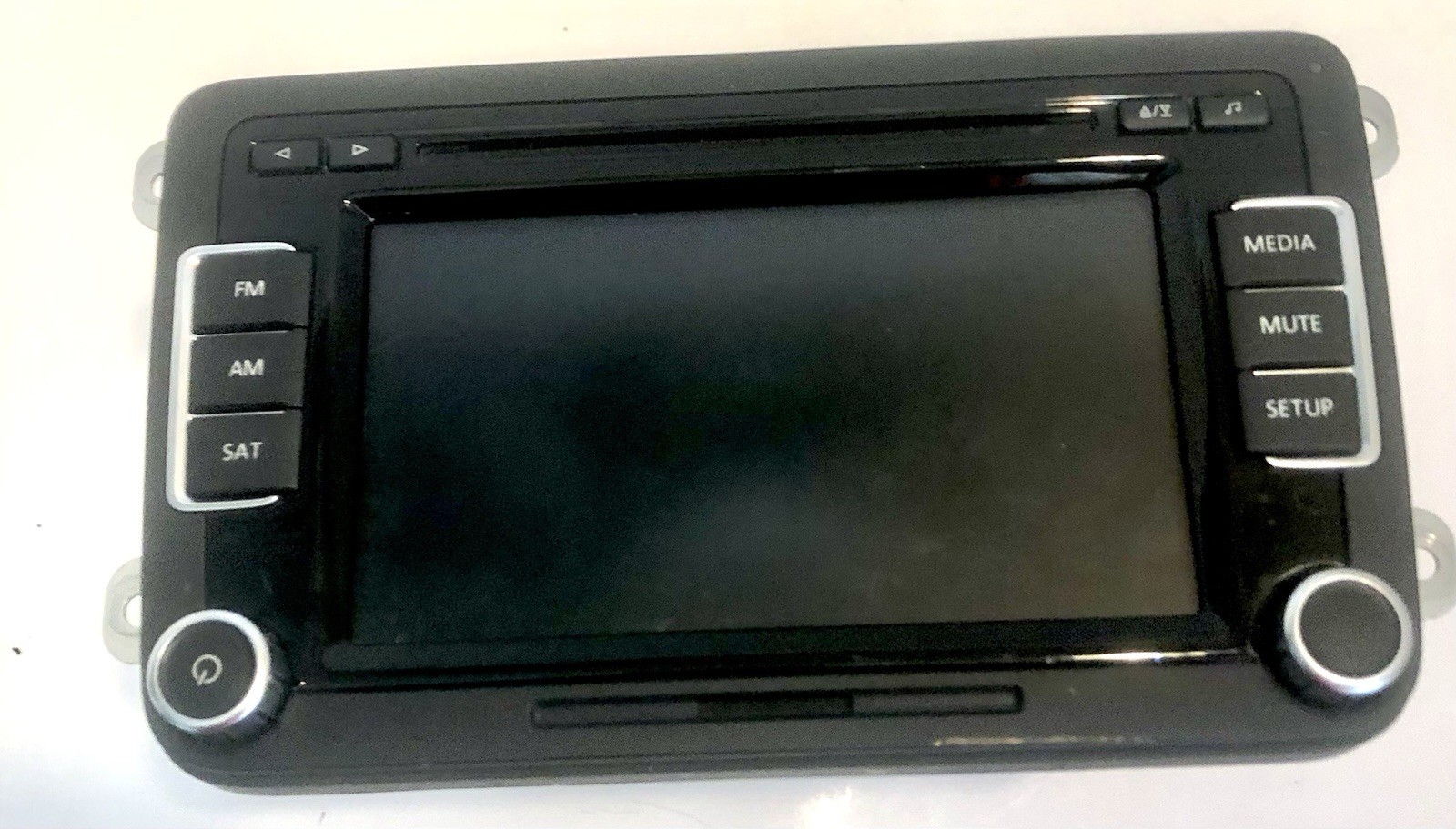 VW Caddy DAB car stereo, RCD 510 DAB radio 6 CD changer, touchscr SD card Untest