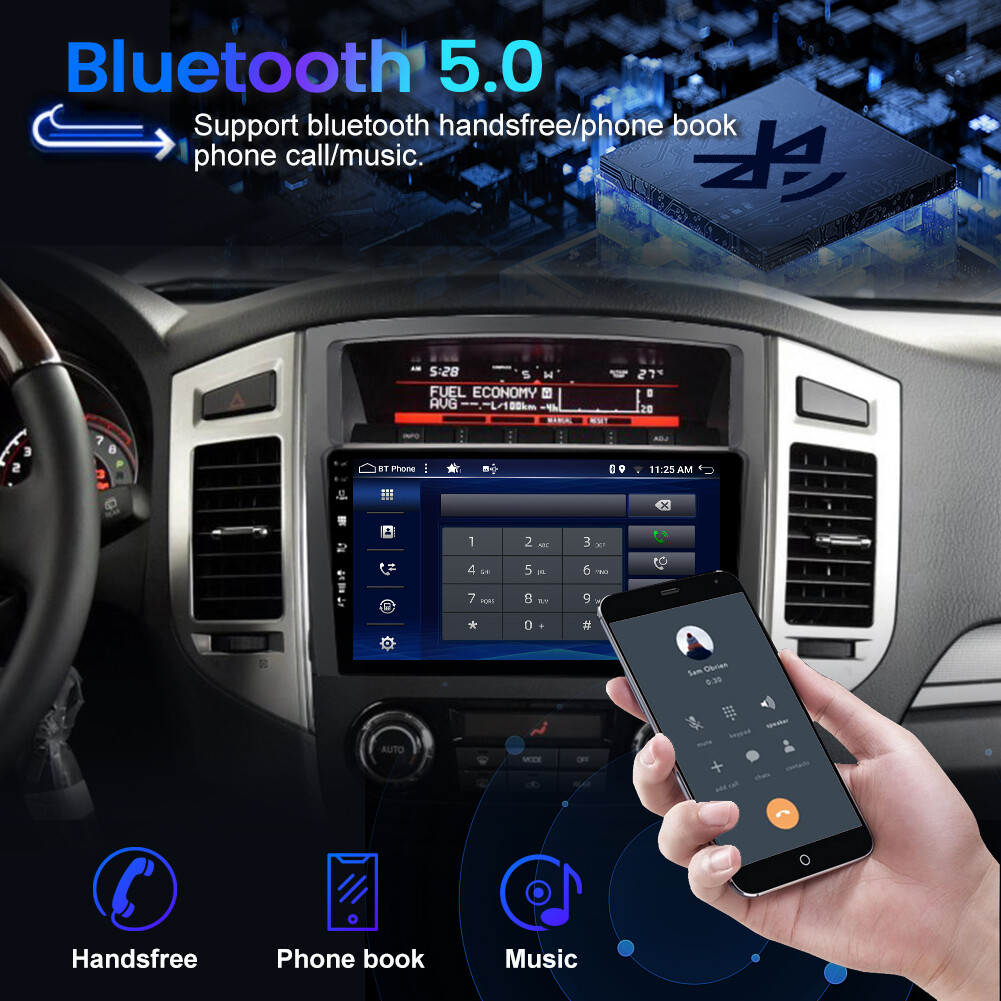 CarPlay Car Stereo For Mitsubishi Pajero 2006-2016 Android 14 GPS Navi 6GB+128GB