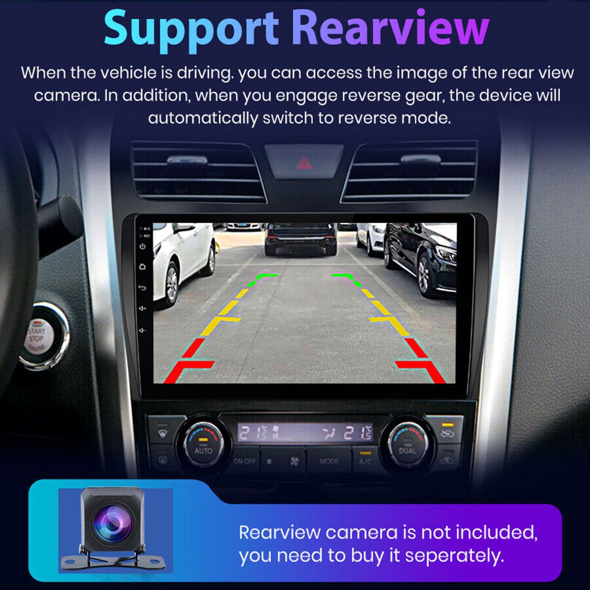 For 2013-2015 Nissan Altima Car Radio Stereo Carplay 4+64G 10in FM Auto