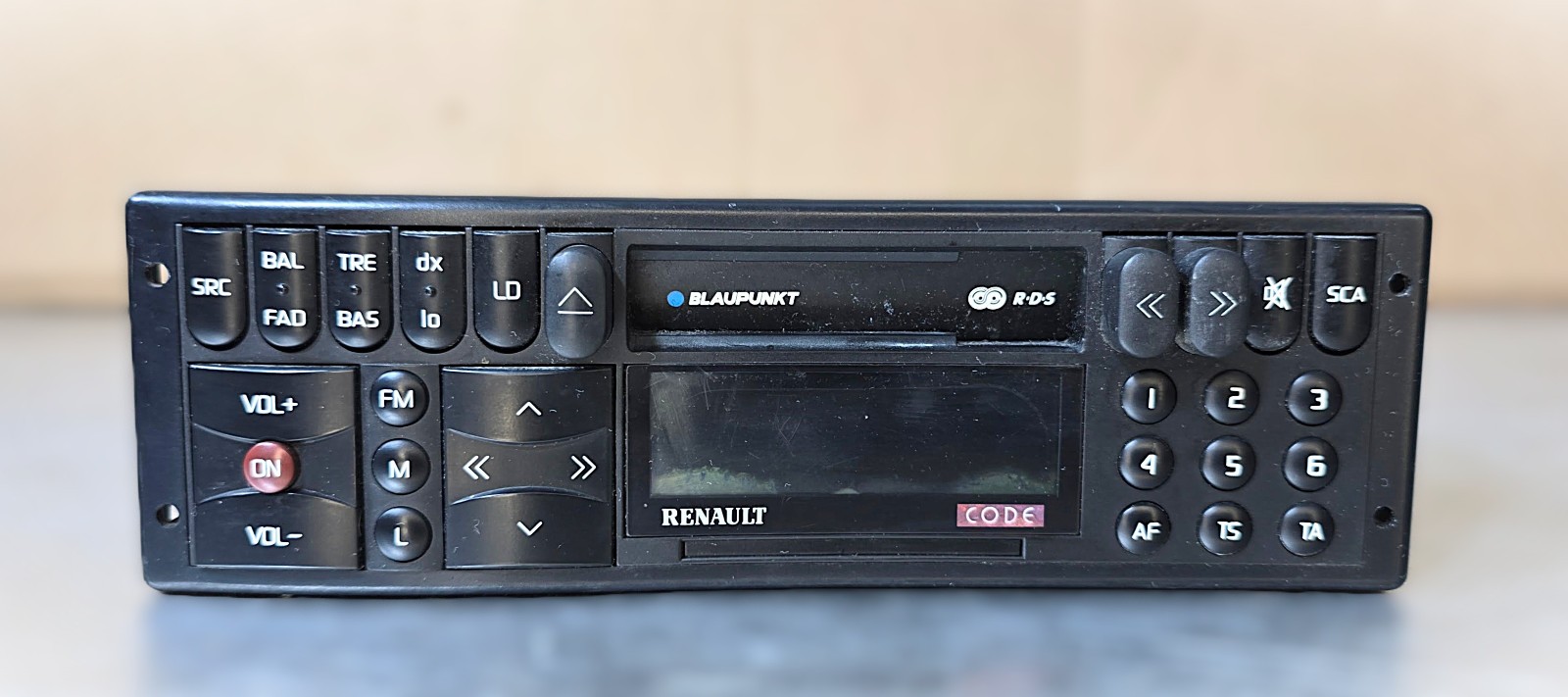Genuine Renault Blaupunkt G5 Radio Cassette 7700844460 7644496091 R19 16v T749