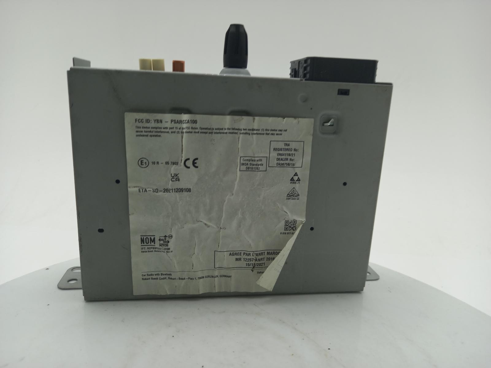 FIAT SCUDO Radio Stereo Head Unit 2022-2025 Unknown Van 9855270480