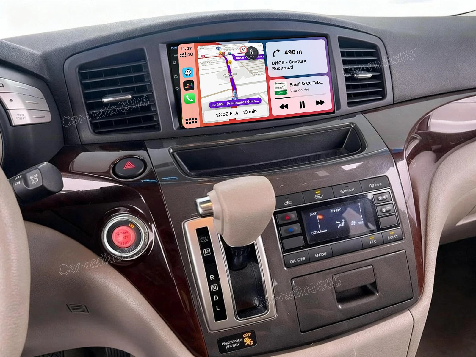 Android 15 Carplay Car Stereo Radio GPS Nav For 2011-2015 2016 2017 Nissan Quest
