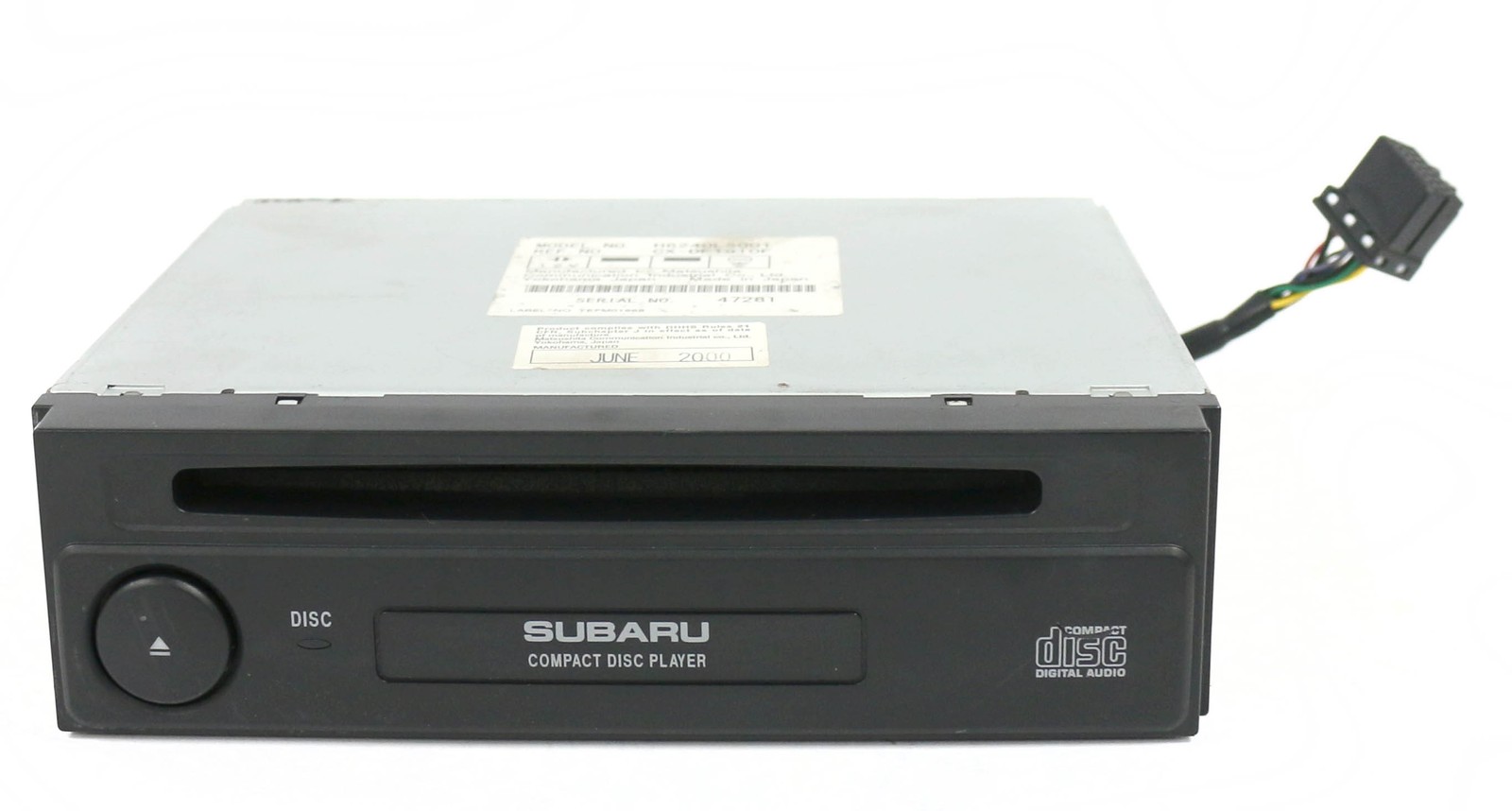 OEM Factory Original 2000-2003 Subaru Forester Legacy CD Player H6240LS001