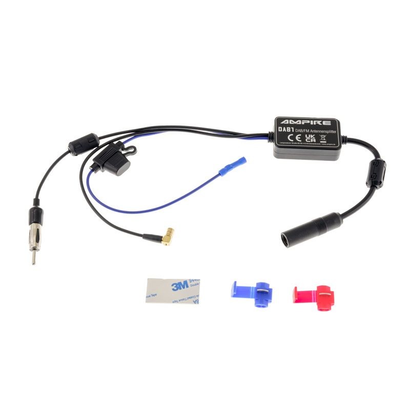 AMPIRE CPR60 Smartphone DAB+ Car Stereo AHD with Free DAB+ Antenna Splitter