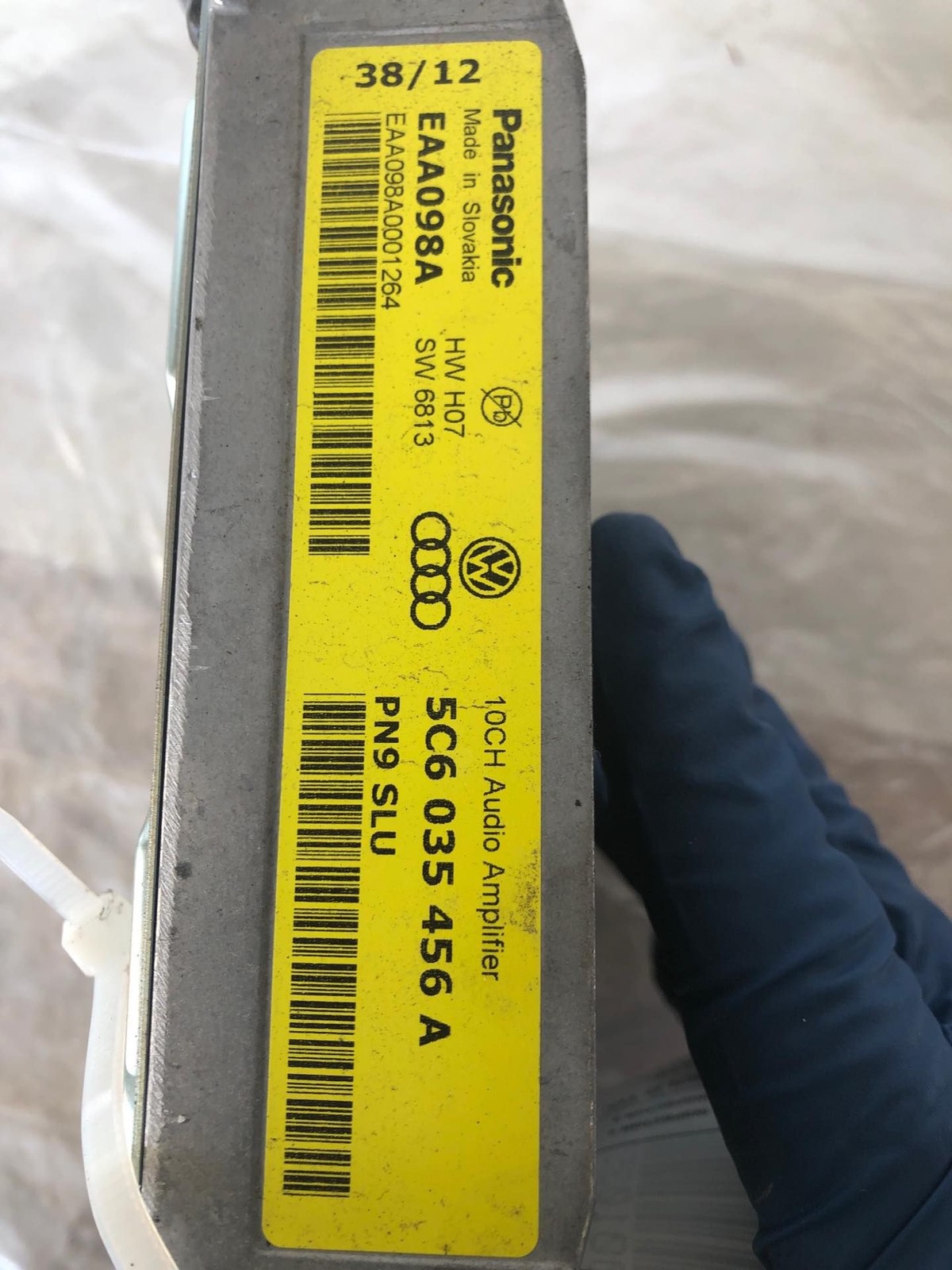2013 – 2018 VOLKSWAGEN JETTA GLI Amplifier Radio Receiver Booster 5C6035456A