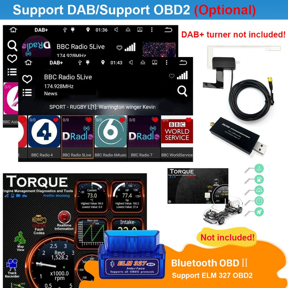 13″ Android Car Radio Stereo Carplay For Land Rover Defender 2018-24