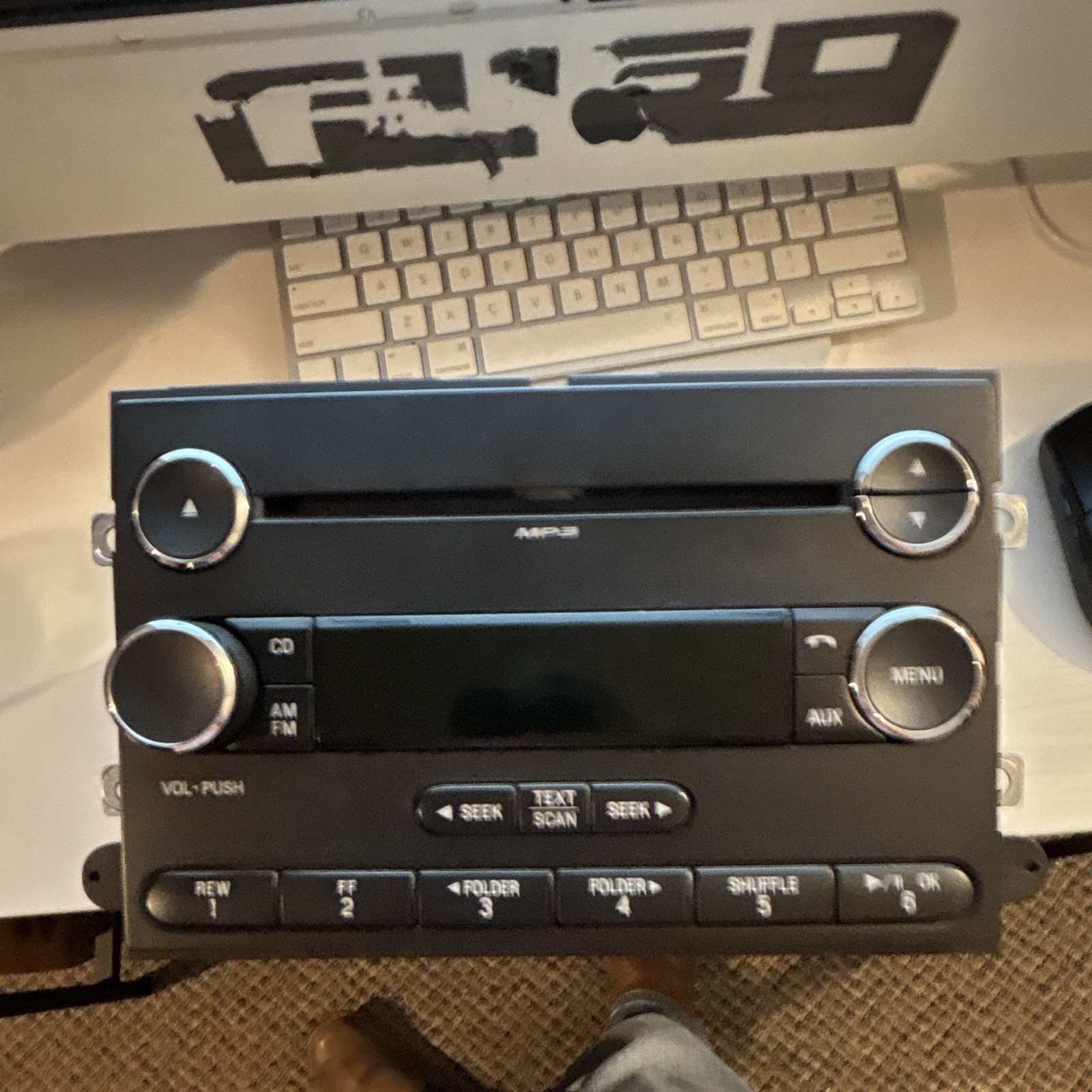OEM 2008 Ford F-150 Factory AM/FM CD MP3 Radio Fits 2004-2008 F-150 Tested
