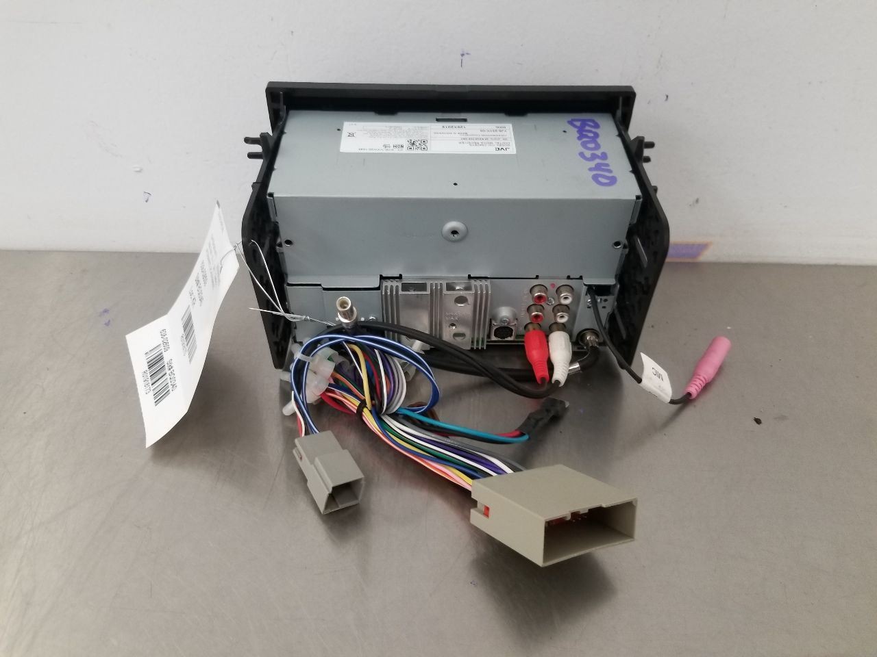 08 FORD MUSTANG GT/ CS AFTERMARKET RADIO AUDIO DISPLAY JVC KW-X840BTS