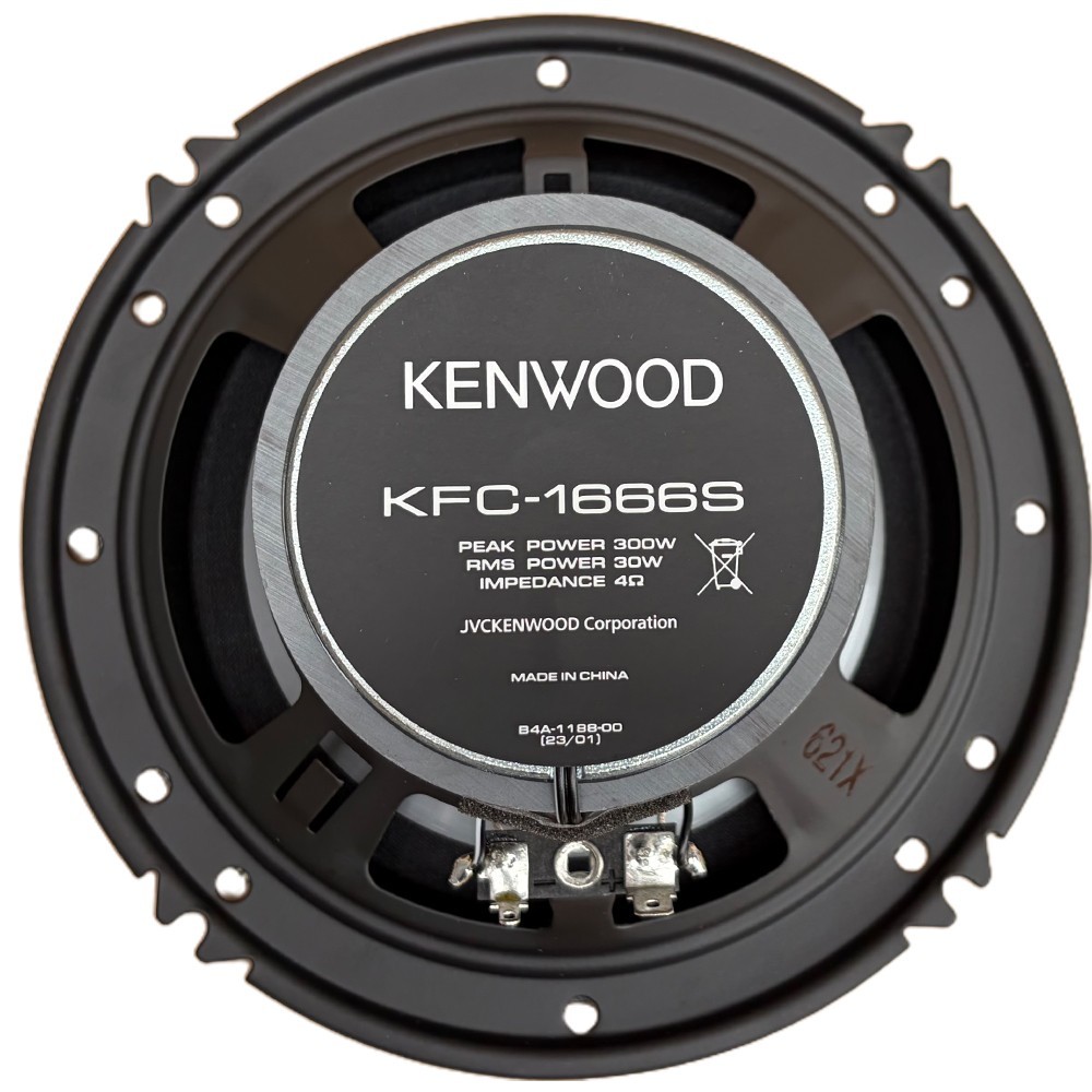 Boss Audio 611UAB Bluetooth AM/FM Car Stereo 4X Kenwood KFC-1666S 6.5″ Speakers