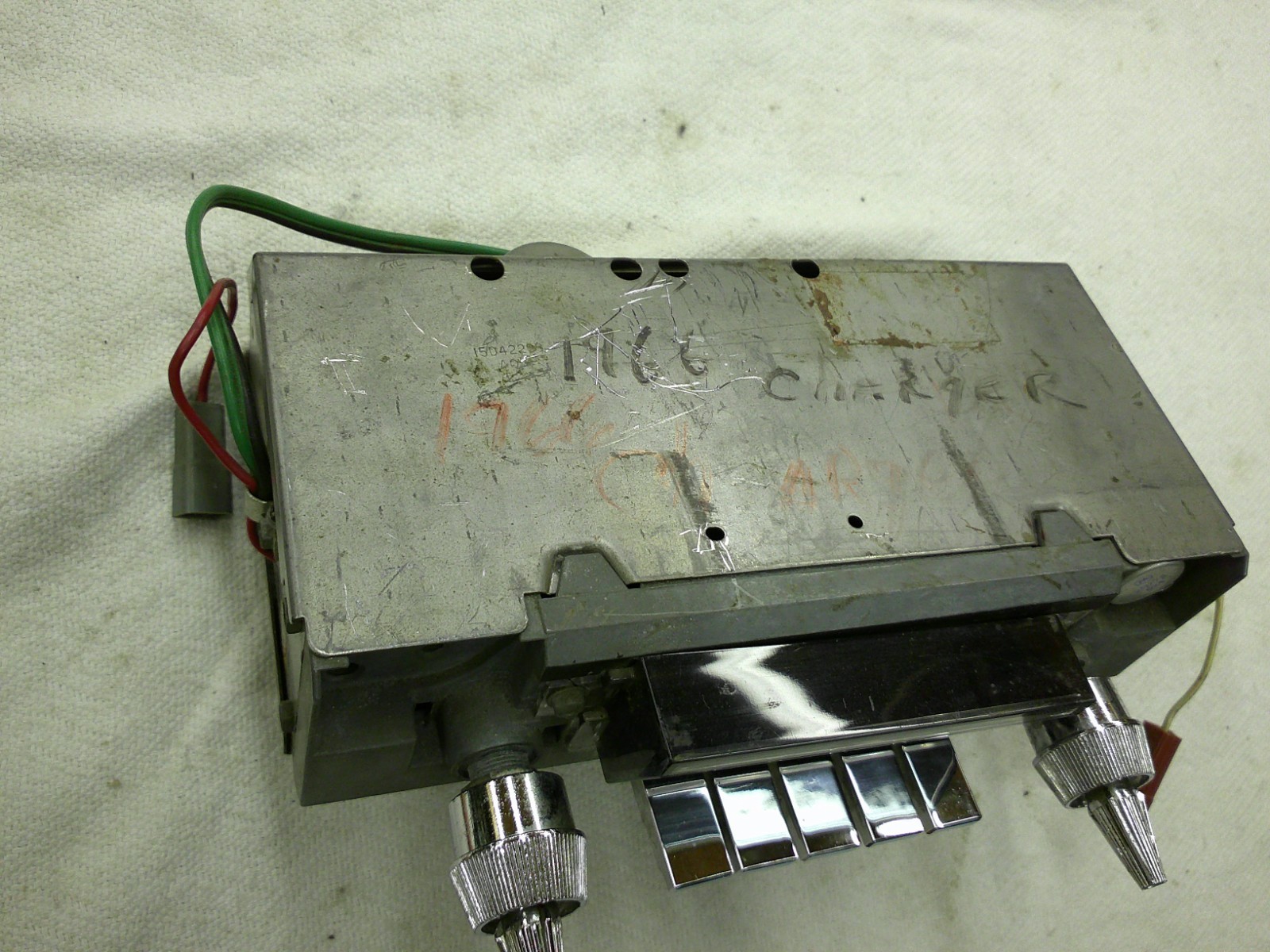 1966-1967 Dodge Charger OEM Mopar 233 Radio Stereo Head Unit AM WITH KNOBS