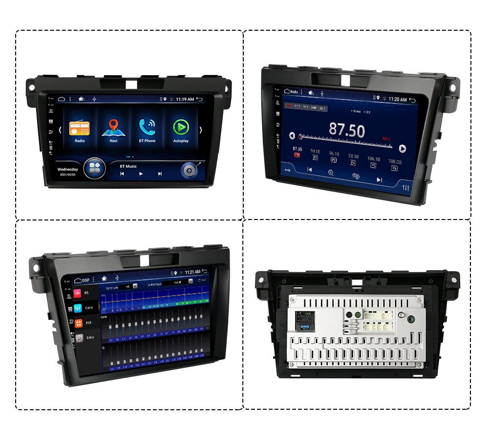 6+128GB For Mazda CX-7 2007-2014 Android 14 Car Stereo Radio GPS CarPlay DSP AHD