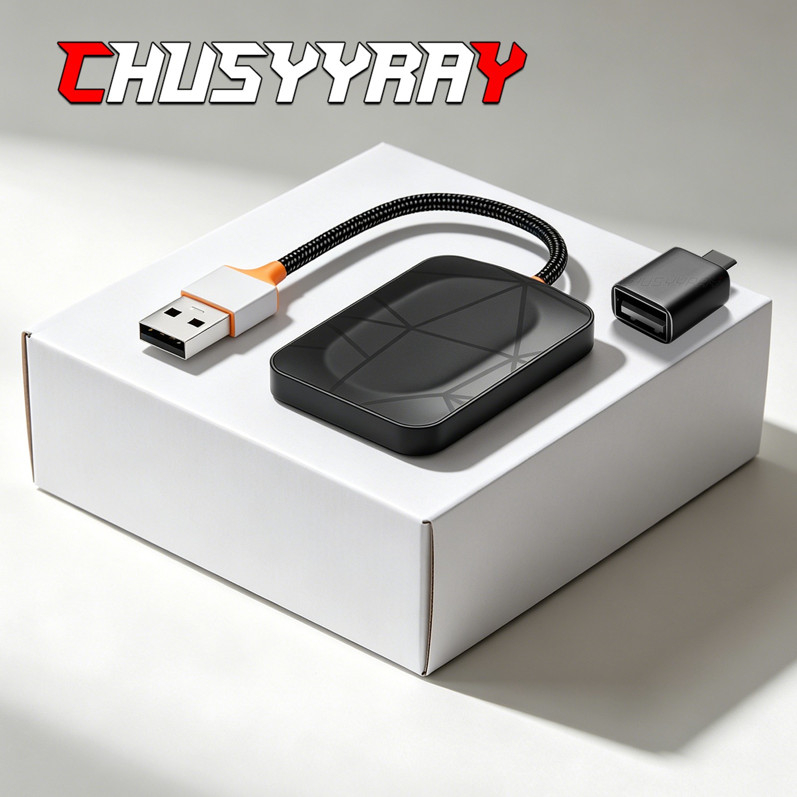 Mini Wireless Carplay Dongle Android Auto Adapter USB Car Connect Box Adapter