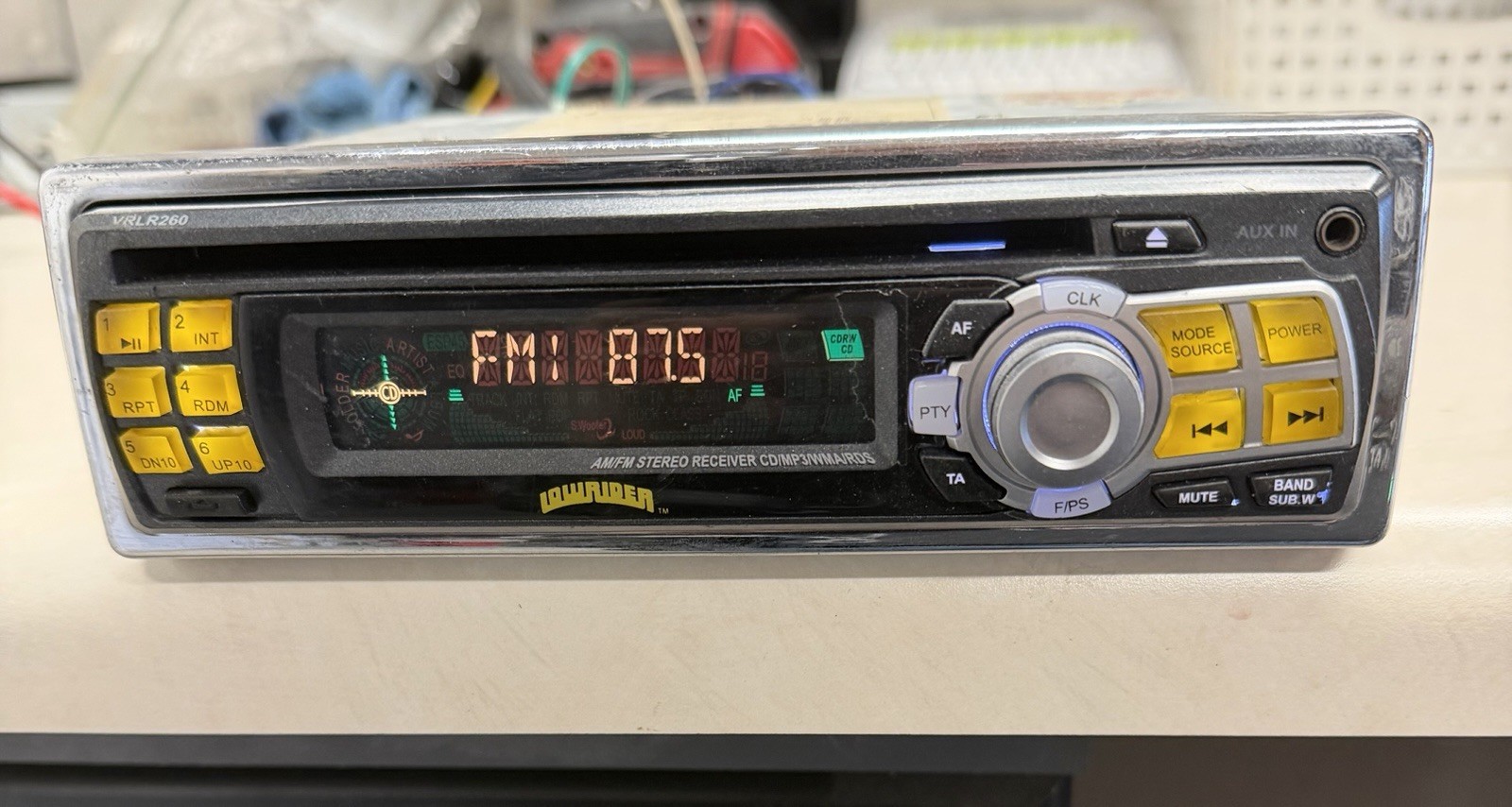 Lowrider Branded CD Car Stereo Vintage Retro Car Stereo