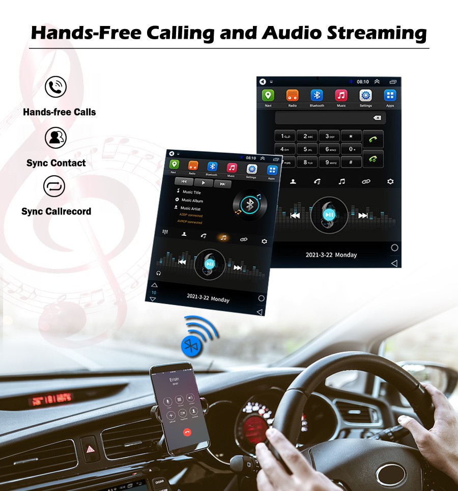Android Car Stereo Sat Nav System for Nissan Navara 2016-2022 9.7″ Multimedia Player