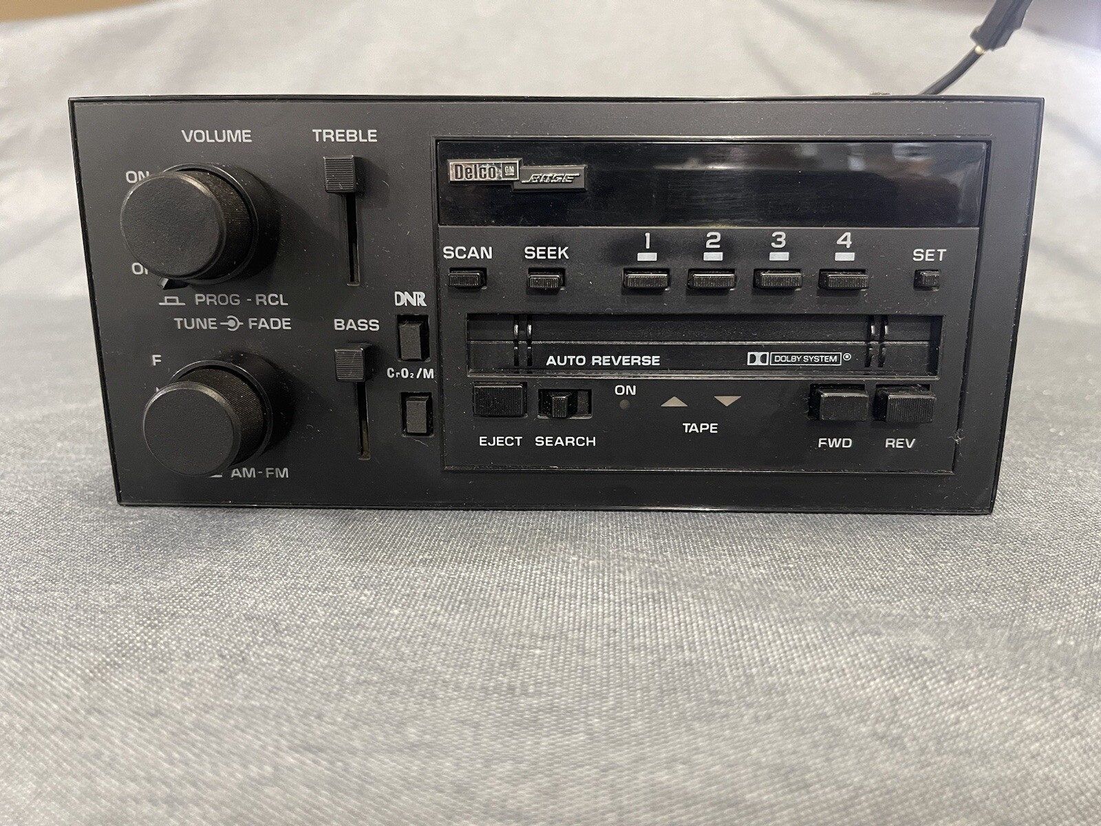 1988 -1989 C4 Corvette Delco Bose Radio Cassette with Wireless Bluetooth