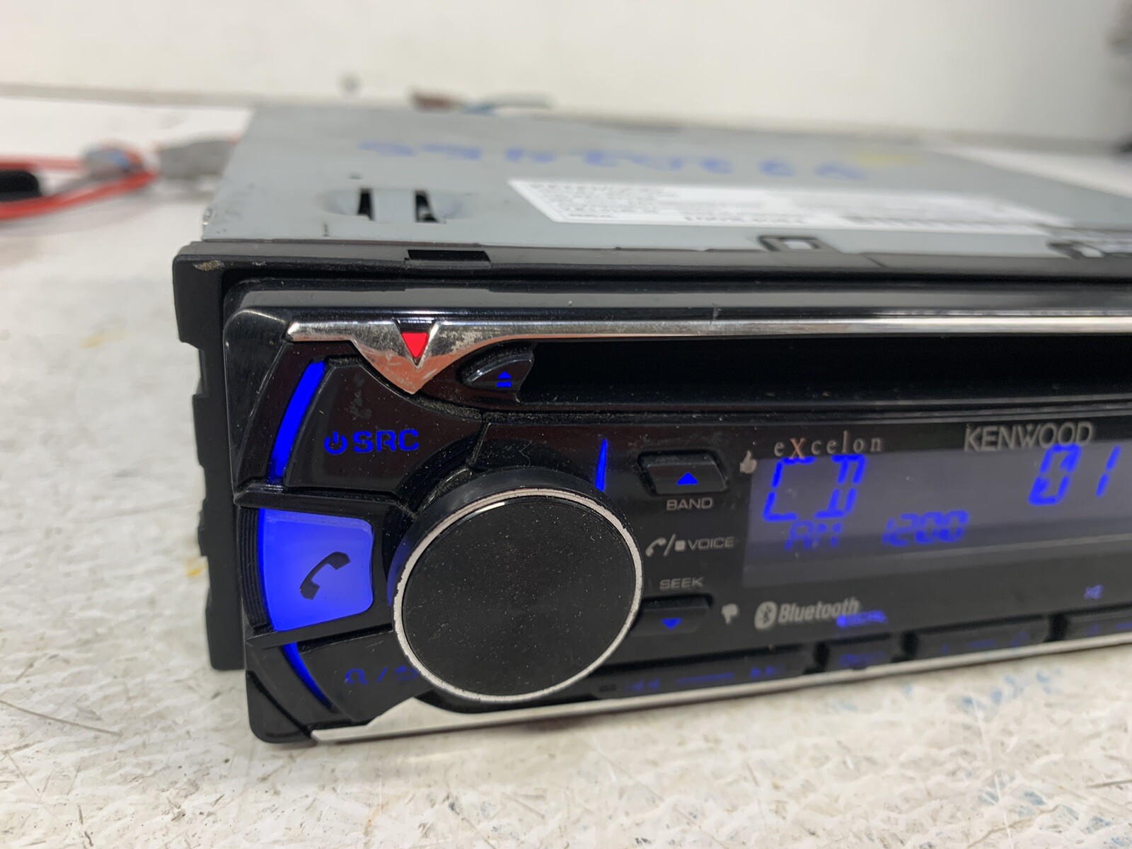 Kenwood KDC-X399 radio stereo Bluetooth USB MP3 WMA CD player receiver