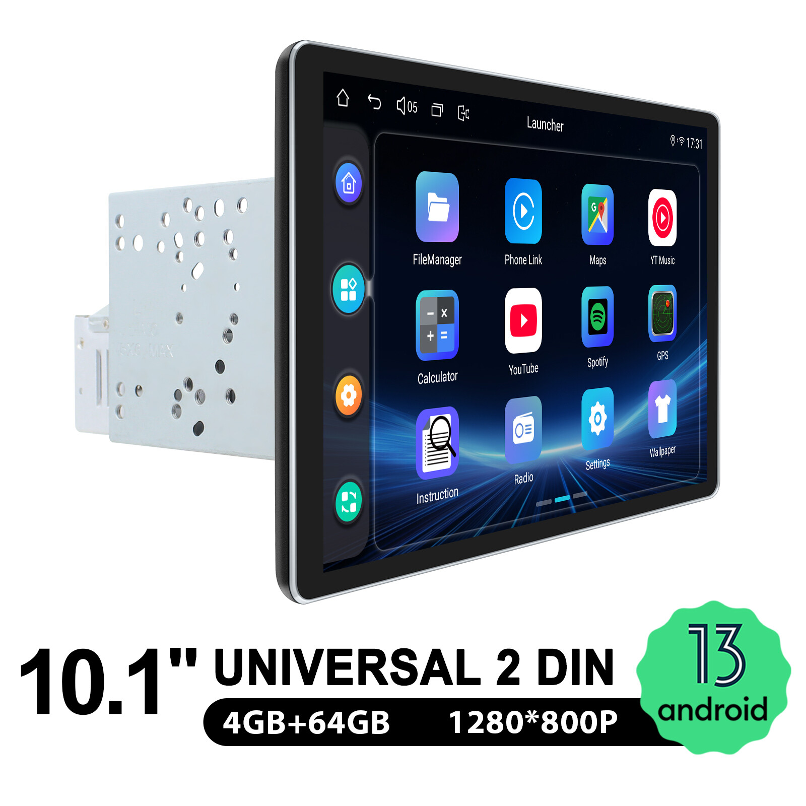 JOYING 10.1″ Android13 Car Stereo w/ Wireless CarPlay&Android Auto 8-Core 4G LTE