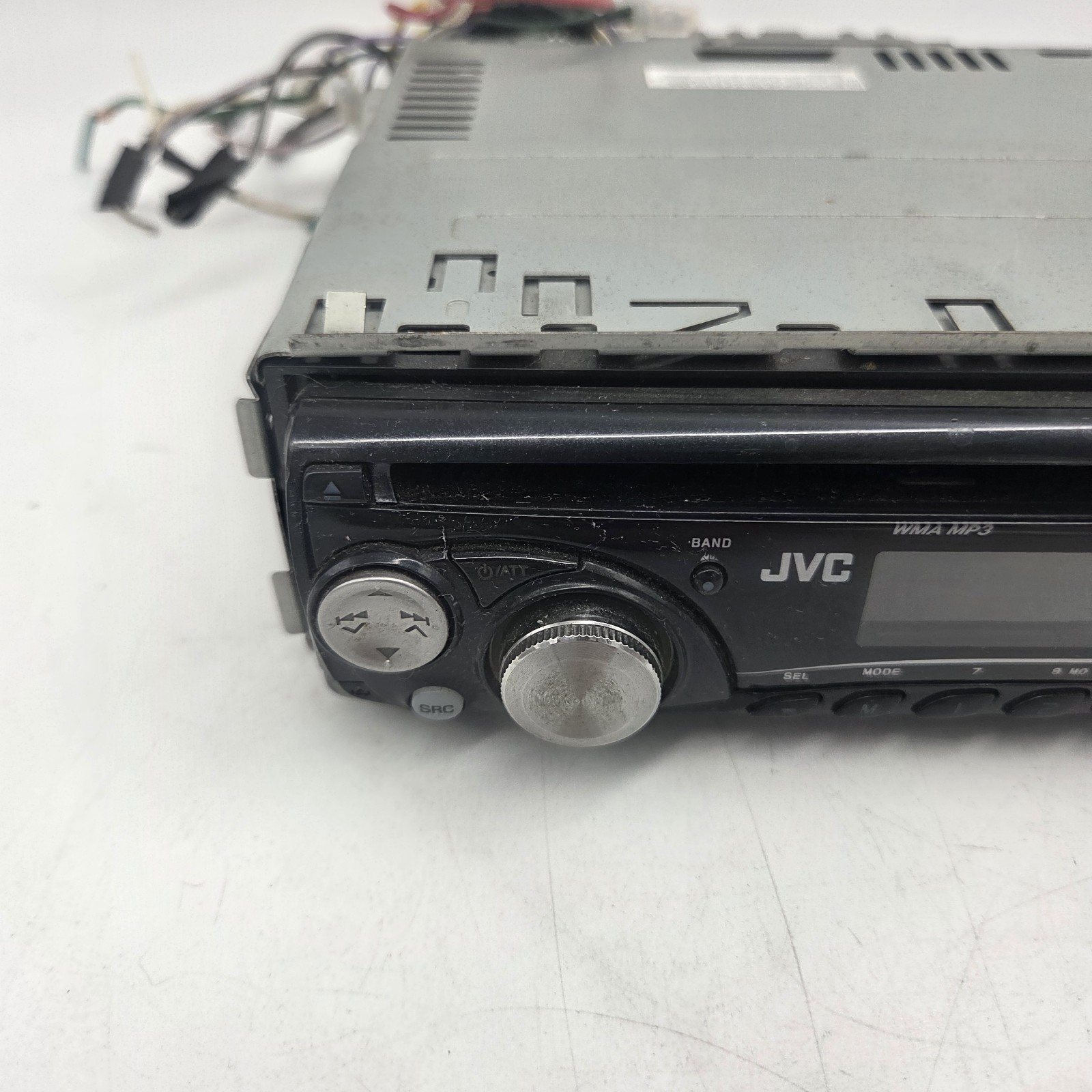 JVC KD-R200 Dash Car Stereo CD Player Radio AM/FM MP3 Detachable Face Tested
