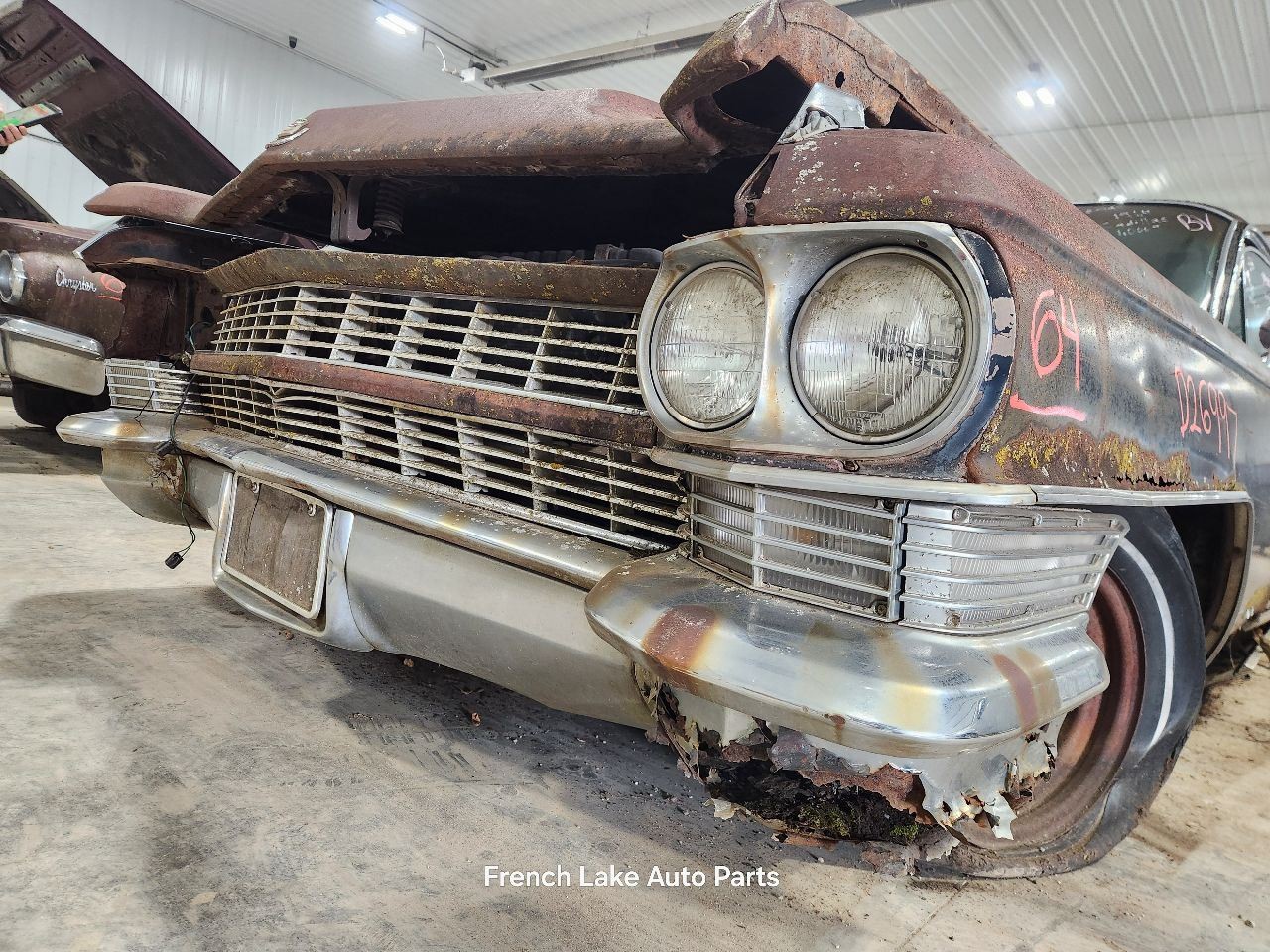 UNTESTED Radio W/ Knobs Fits 1964 CADILLAC 60S 1342724
