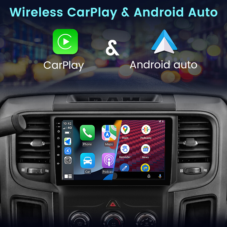 For Dodge RAM 1500 2500 3500 2013 2014 2015 2016 2017 2018 Car Stereo Radio GPS