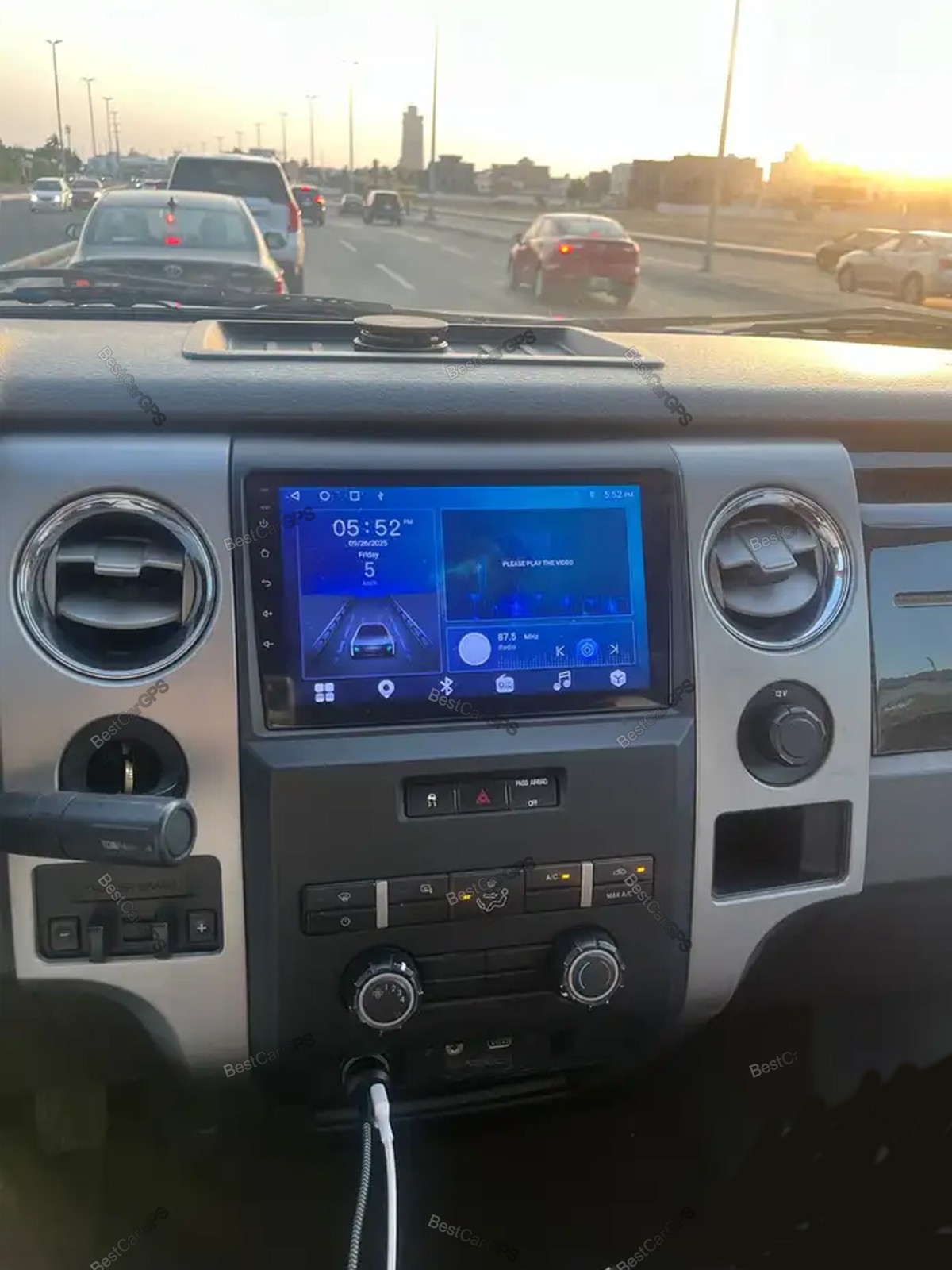 For Ford F150 F-150 2009-2014 Car Stereo GPS with Wireless Carplay Android Auto
