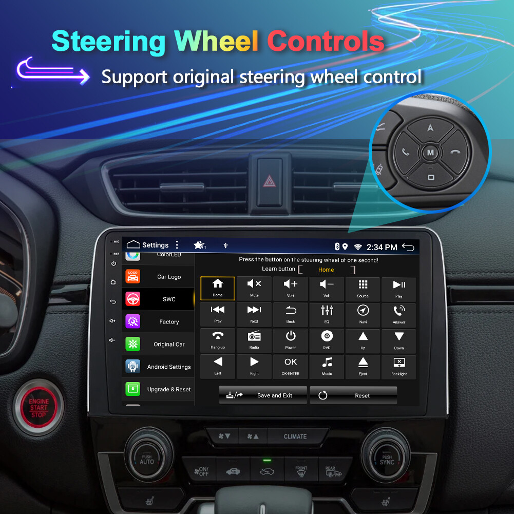 6G+128GB Wireless CarPlay Android 13 Car Stereo Radio For Honda CR-V CRV 2017-21