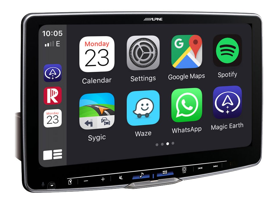 Alpine ILX-F115DU8S Fiat Ducato Series 8 Car Radio Swivel