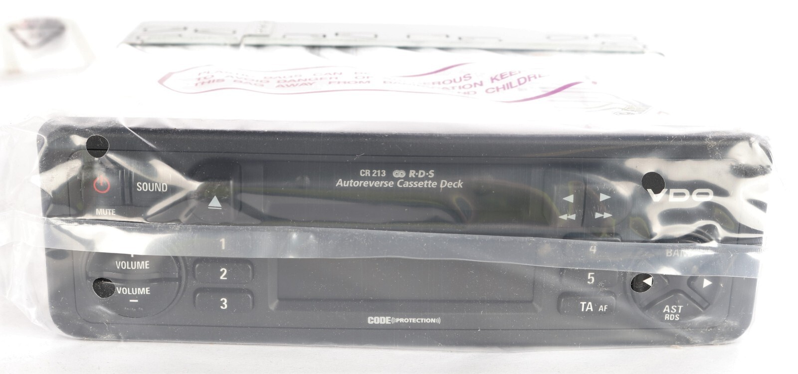 New CR213 VDO Radio Cassette Player 12V DC