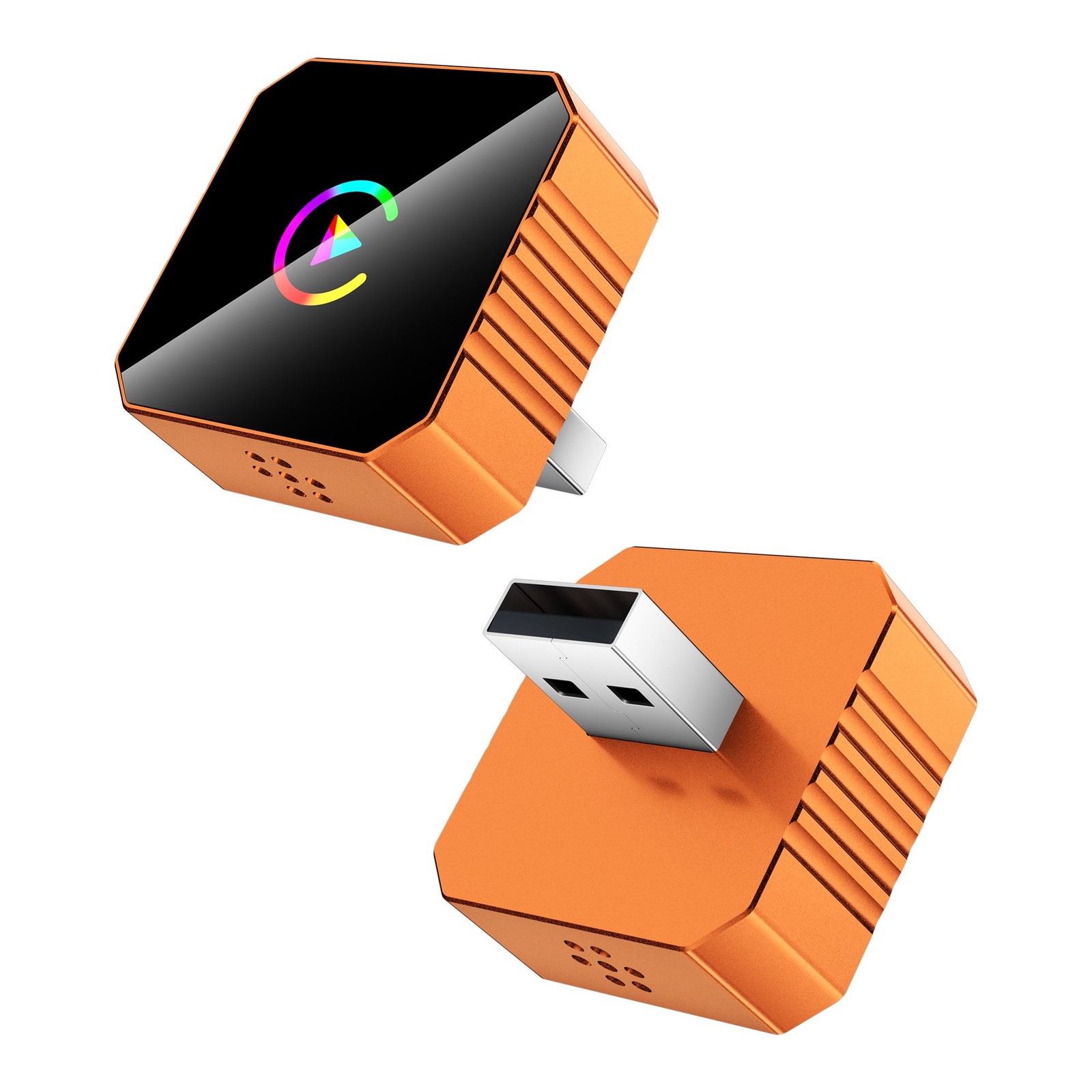 Wireless CarPlay Adapter for Apple iPhone & Android Auto USB Adapter Plug & Play