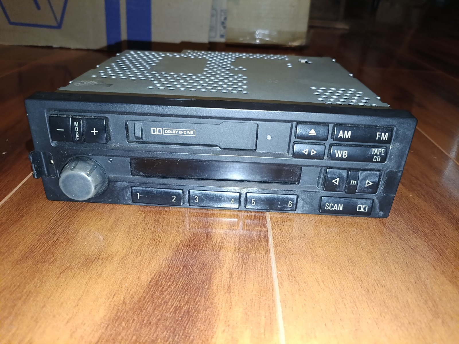 ALPINE BMW RADIO STEREO CASSETTE Bluetooth c33 din us 65128380233 Works, No Code