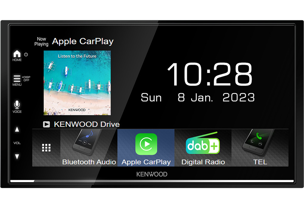 Kenwood DMX7722DABS 6.8″ Car Wireless CarPlay Screen Android Auto DAB+ Sygic GPS
