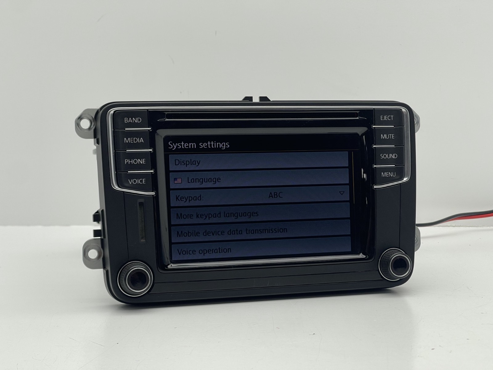 2016-2017 VW Volkswagen Jetta Passat OEM AM FM Radio Display Receiver 5C0035200