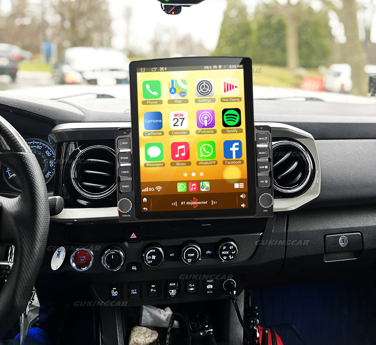 9.7” For Toyota Tacoma 2016-2021 32G Android 13 CarPlay Car Radio Stereo GPS BT