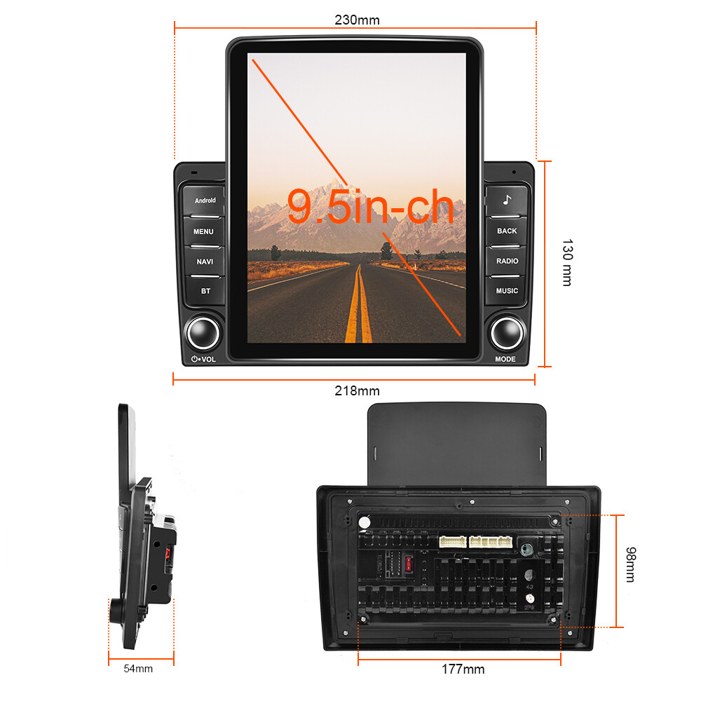Android 15 CarPlay Stereo Radio GPS Navi BT For Mitsubishi Outlander 2003-2006