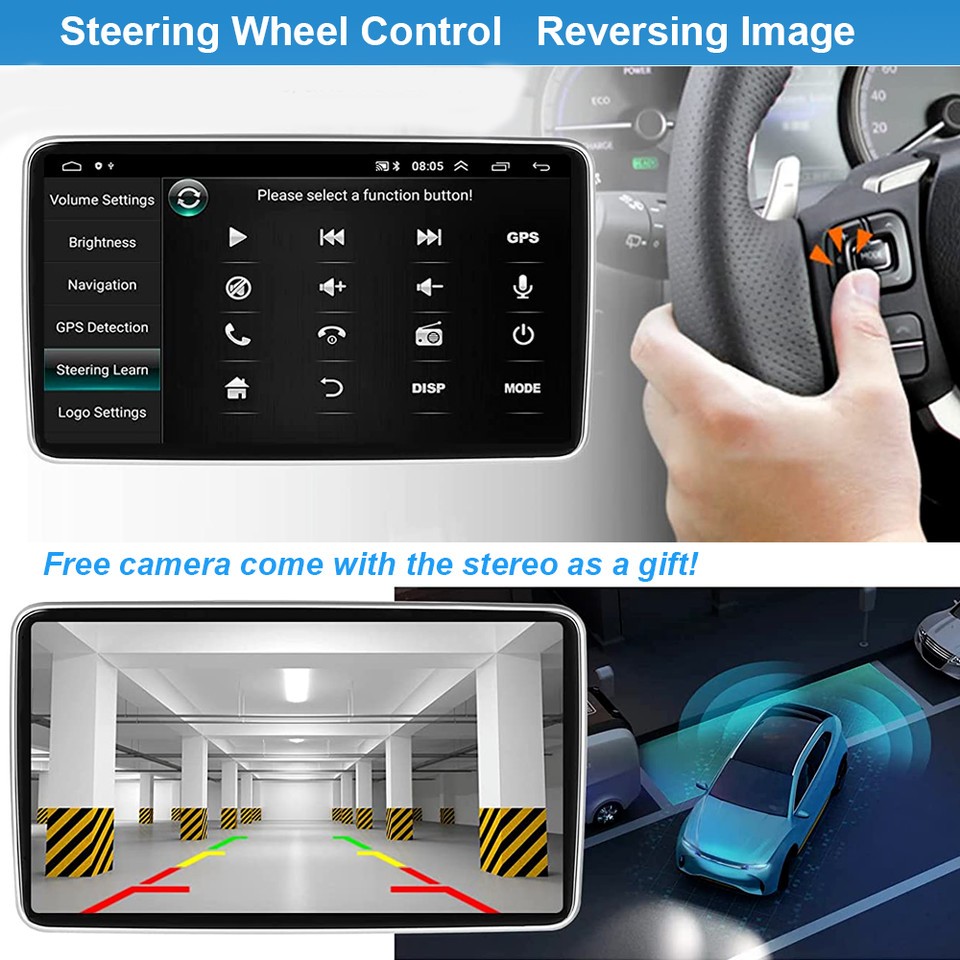 13″ Android Car Radio Stereo Carplay For Land Rover Defender 2018-24