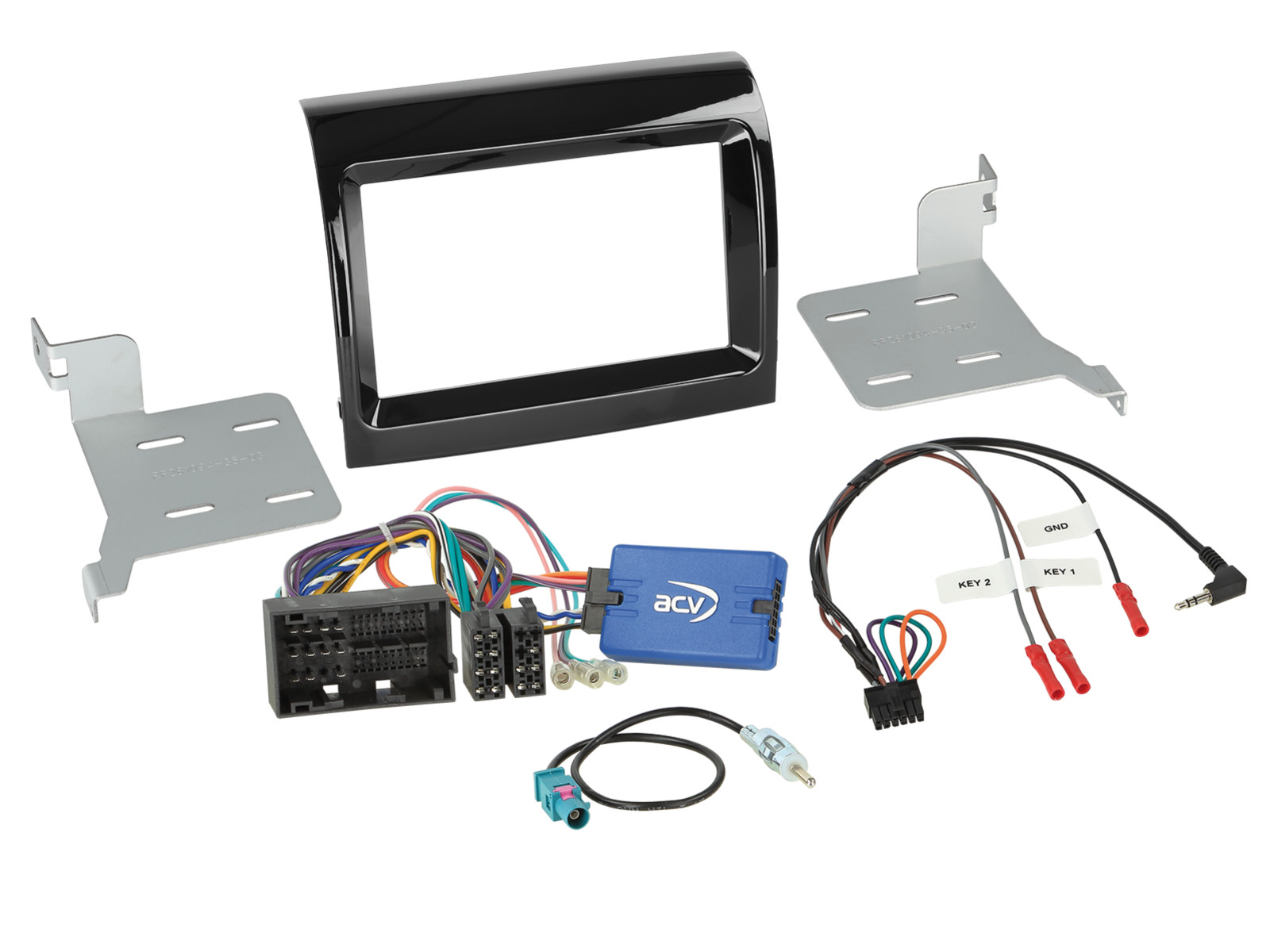 Kenwood DMX5020DABS Radio DAB with installation kit for Citroen Jumper (250) from 05/2014