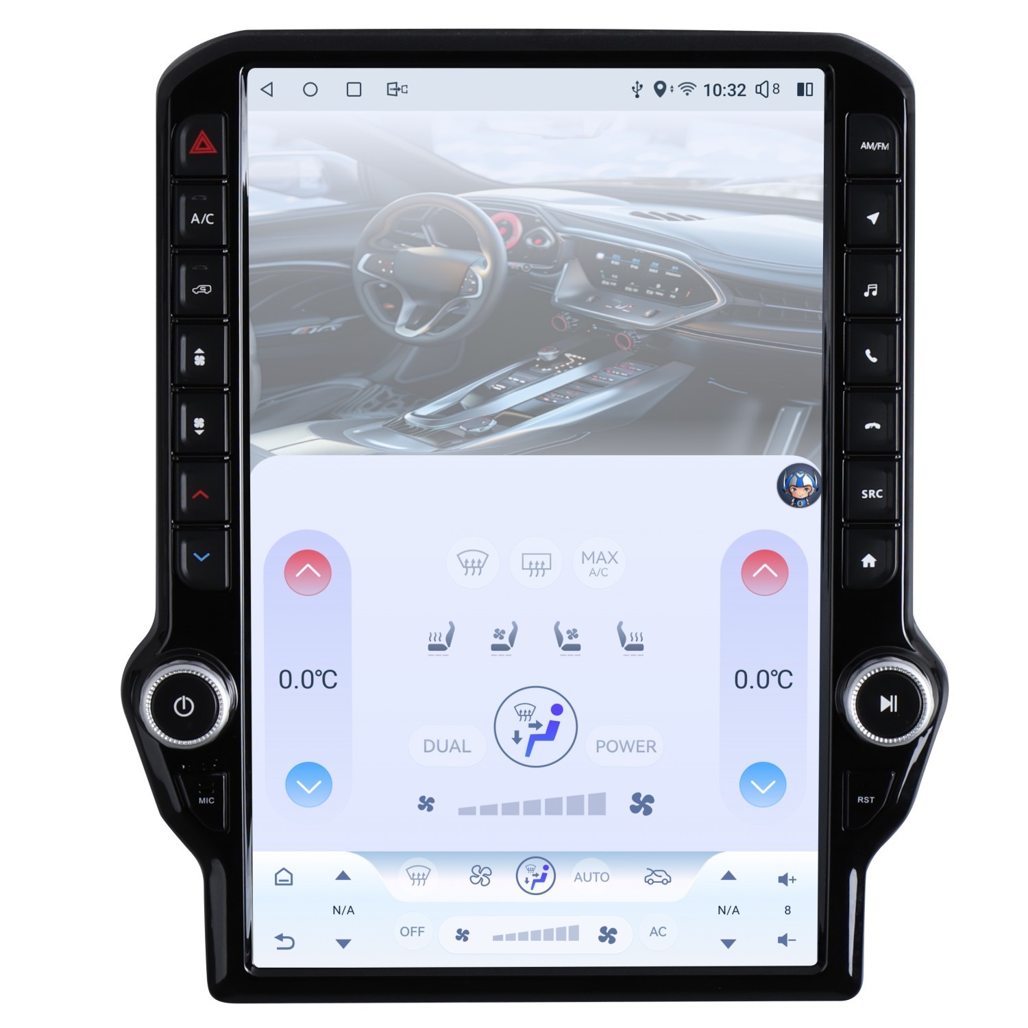 14.5″For Dodge RAM 1500 2013-2018 GPS Car stereo Radio Tesla screen carplay Unit
