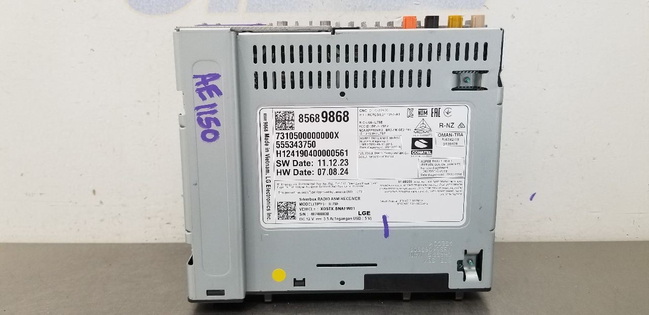 25 GMC SIERRA 1500 RADIO AUDIO RECEIVER 85689868