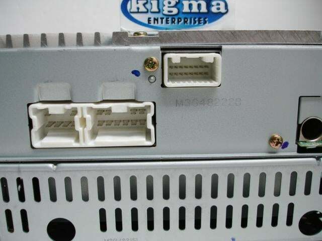 Nissan Altima 2005 2006 CD player base (none-BOSE) sound system Brown face Trim