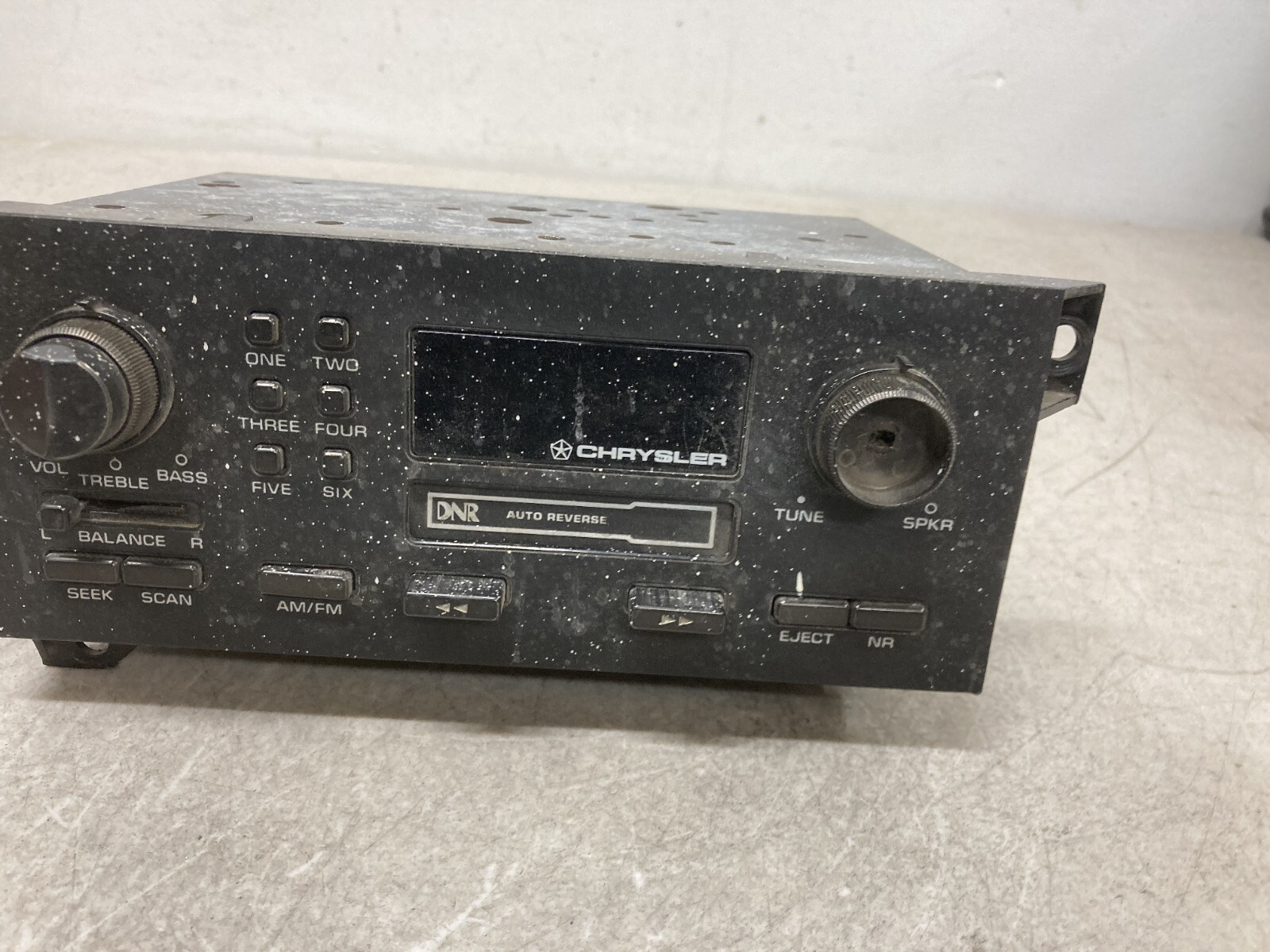 Chrysler DNR Cassette Radio Model Unknown