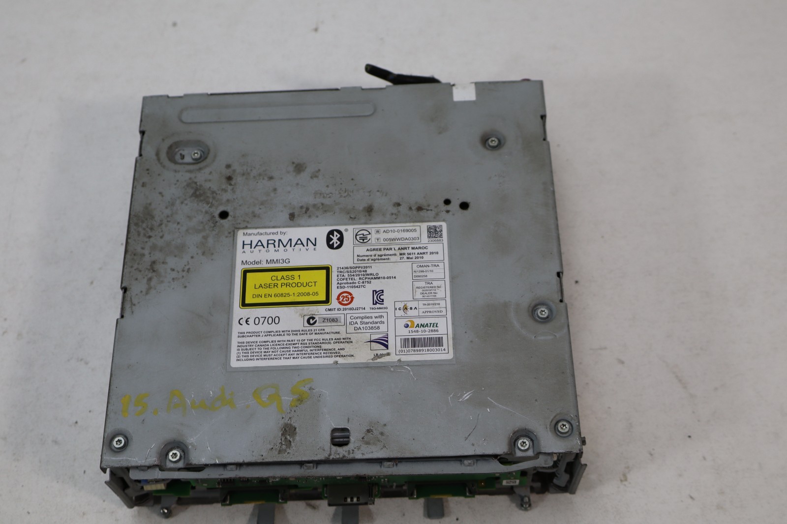 2013-2016 Audi Q5 CD DVD Audio Radio Multimedia Player Receiver 8R1035746E OEM