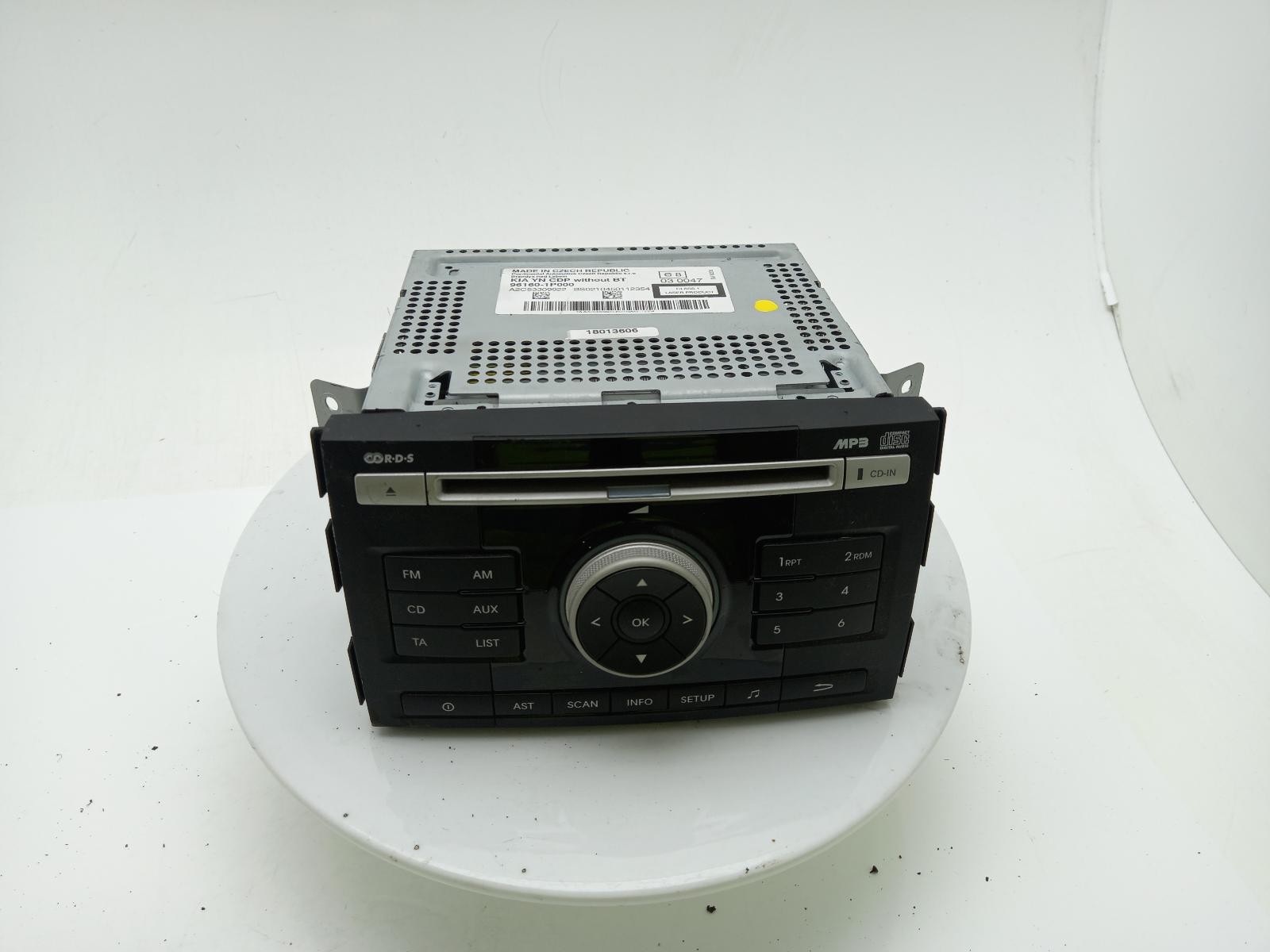 KIA VENGA Radio Stereo Head Unit 2010-2019 5 Door Unknown