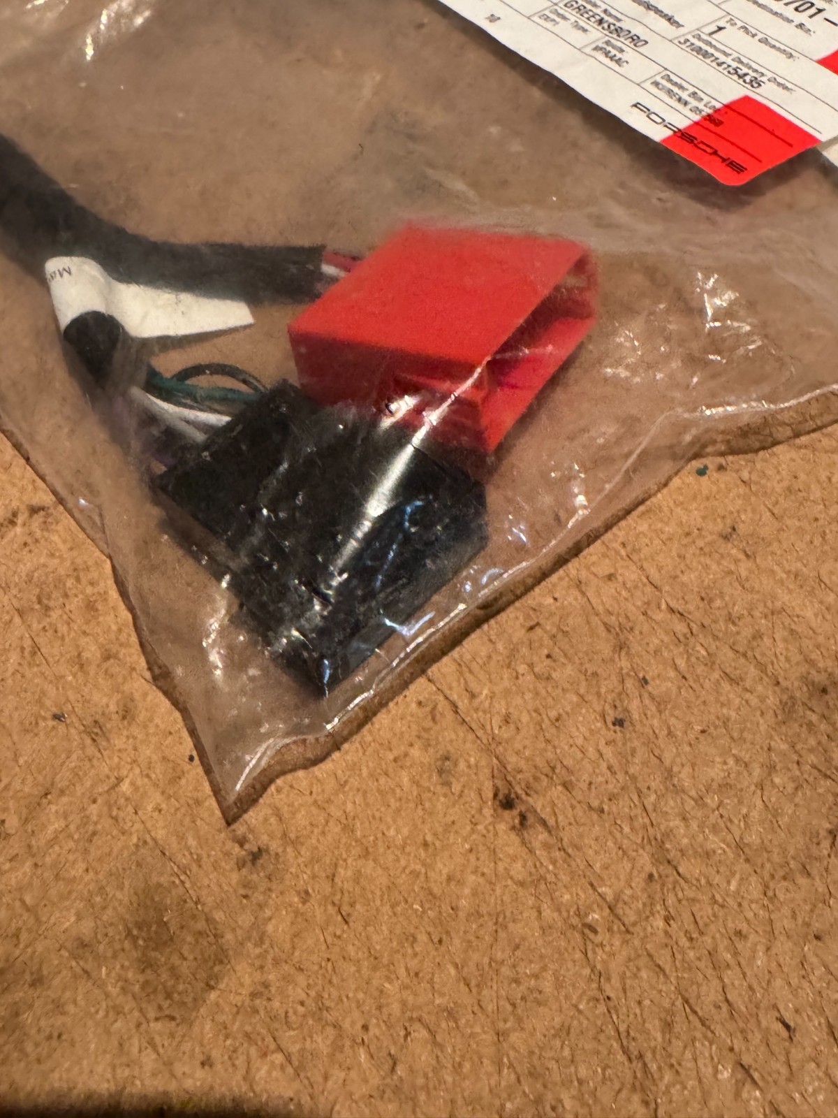 Porsche Classic Communication Management (PCCM) Adapter Harness 996-642-341-00