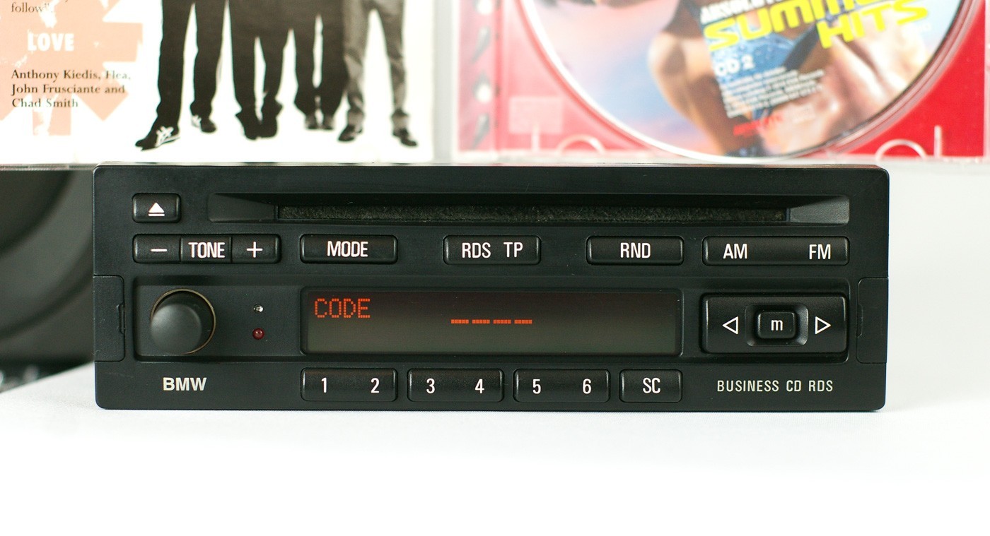 BMW BUSINESS CD OEM HEAD UNIT W/ BLUETOOTH AUDIO STEREO RADIO PLAYER Z3 E30 E36