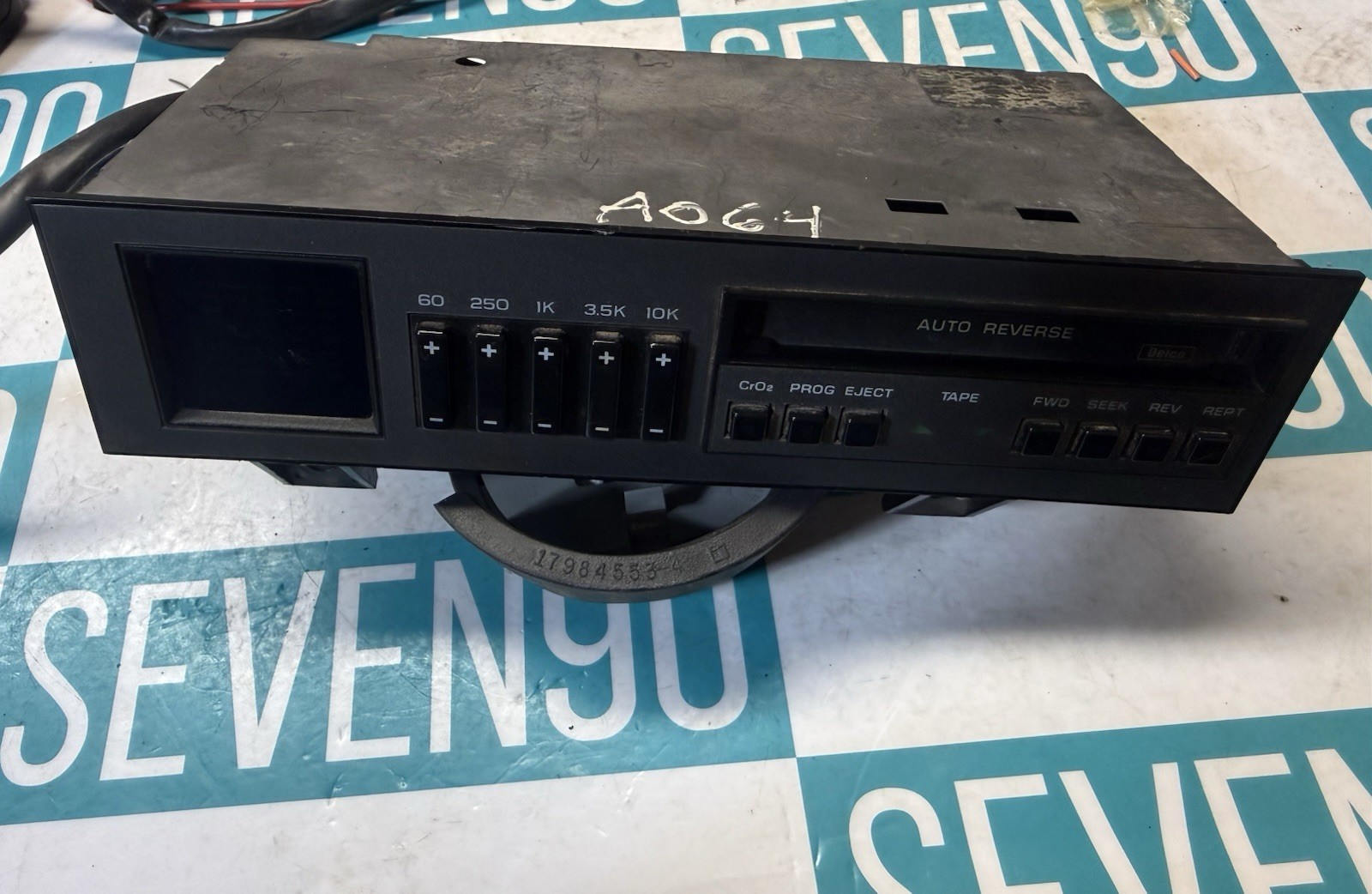 88-94 Chevy GMC Equalizer Cassette OBS Suburban Silverado Sierra BLACK Tested