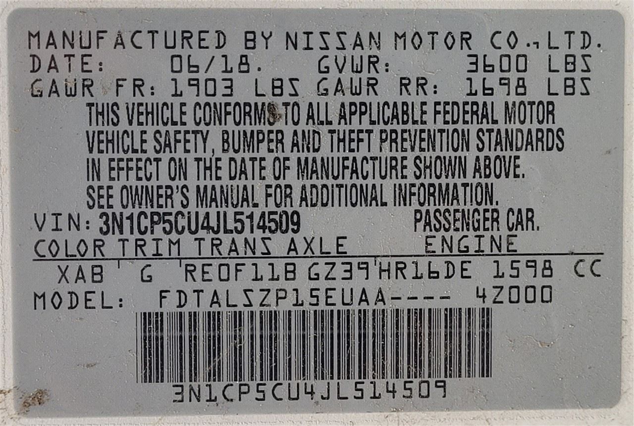 Radio Player Radio Display And Receiver Fits 20-22 VERSA 1168005