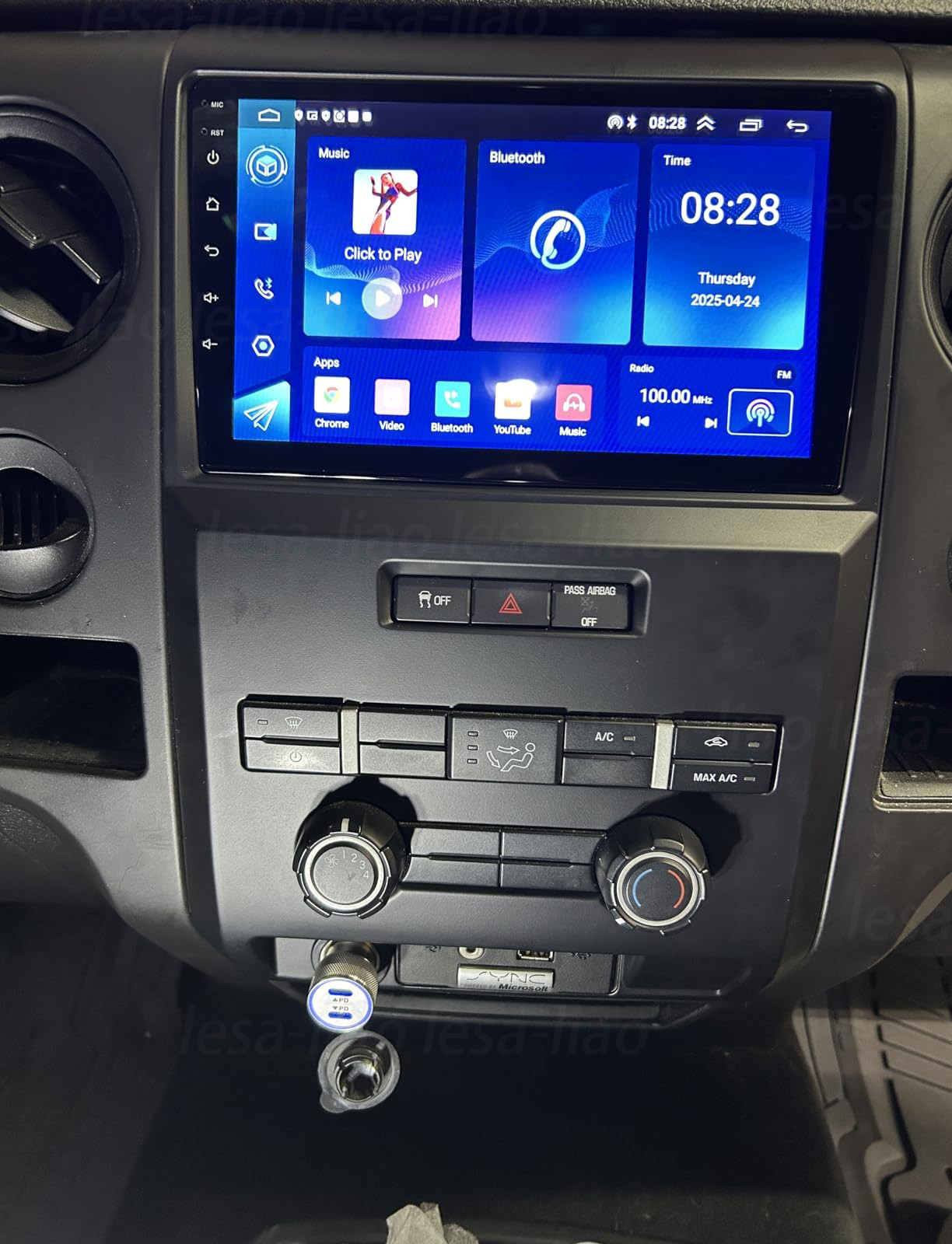 2+64G Android 15 For Ford F150 2009-2014 Carplay Car Stereo Radio Navi GPS WIFI
