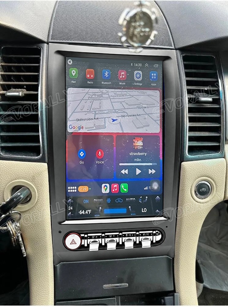 8 core 4+64G For 2010-2019 Ford Taurus Android 15 Carplay Car Stereo Radio GPS