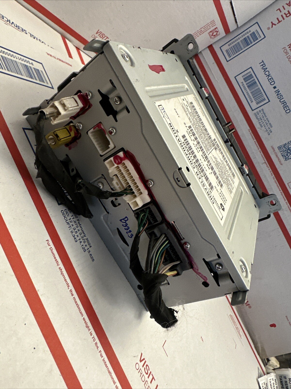 2011-2013 Jeep Grand Cherokee Navi RHB High Speed Radio Cd Player P05091188AD